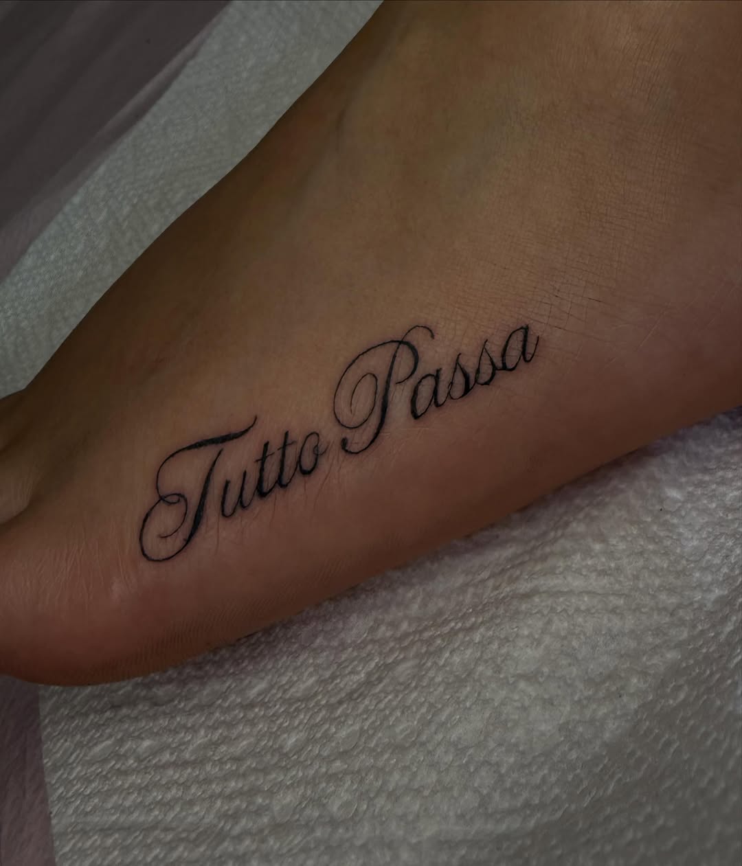 Tattoo by @aegang.inks β lettering_script, fine_line