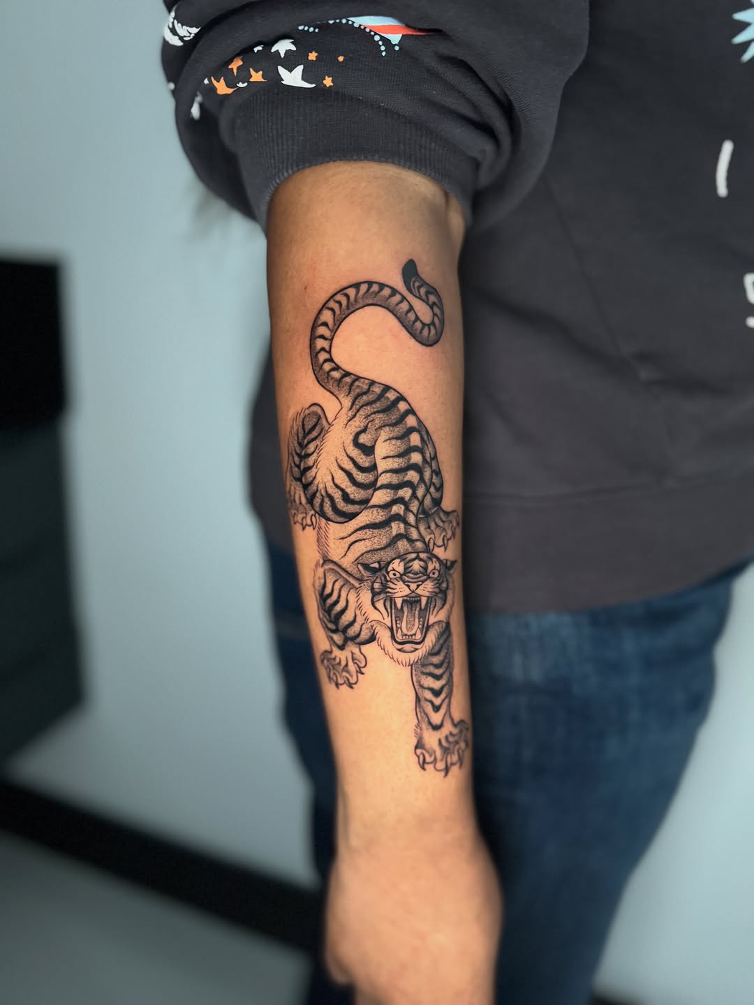 Tattoo by @monicas_tattoos — black_and_grey, realism