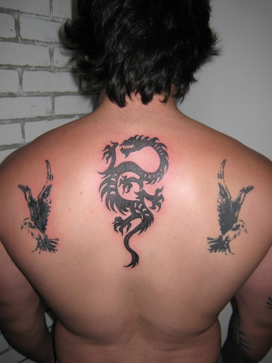 Tattoo by @whatisheavenlike — blackwork, japanese_irezumi