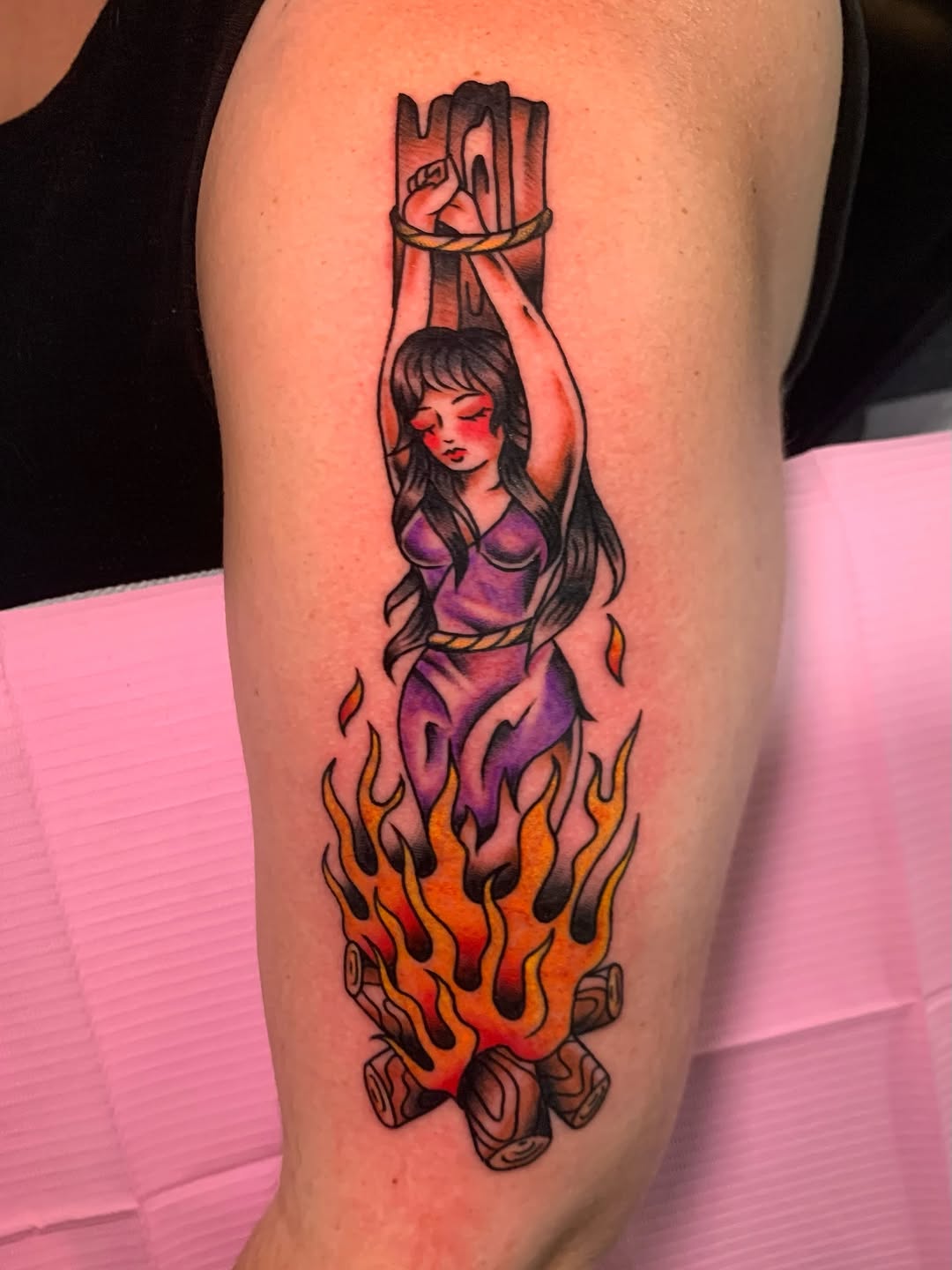 Tattoo by @manicpixxie — american_traditional