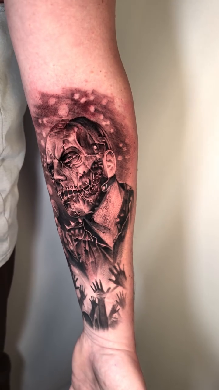 Tattoo by @joibaileytattoos — dark_realism, illustrative