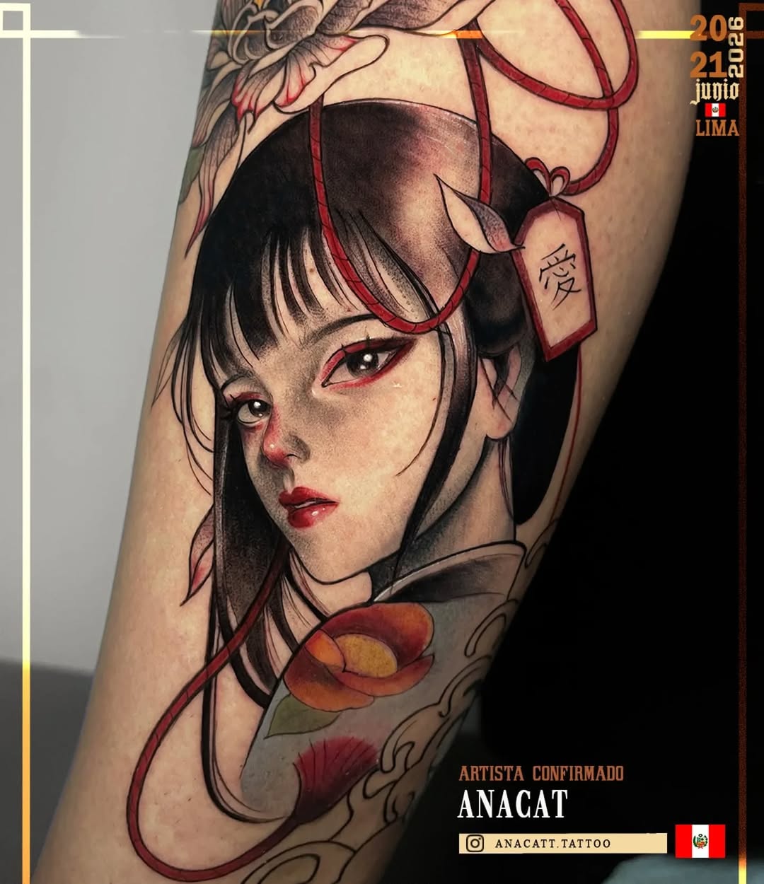 Tattoo by @anacatt.tattoo — japanese_irezumi, realism