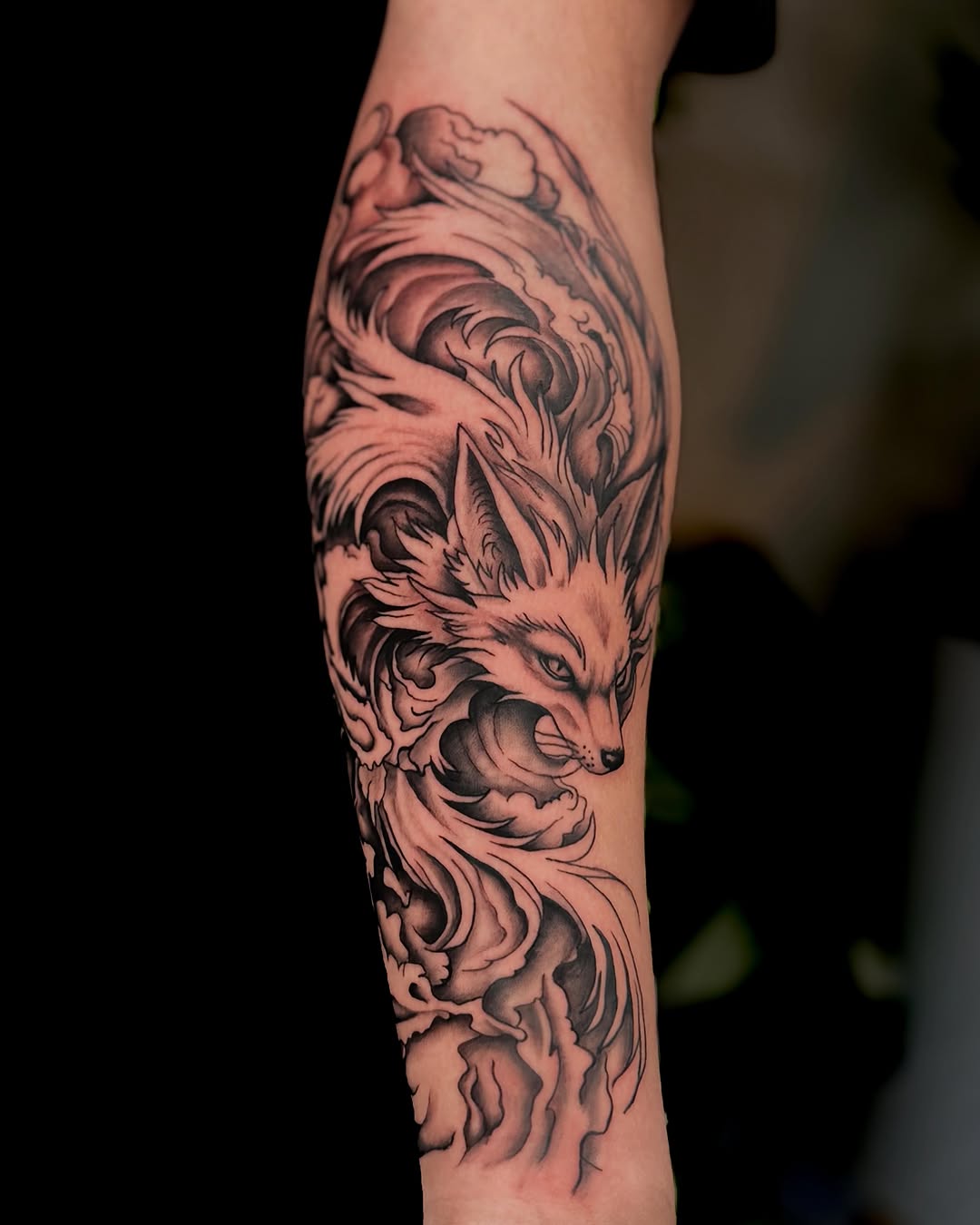 Tattoo by @kai_inkk — black_and_grey