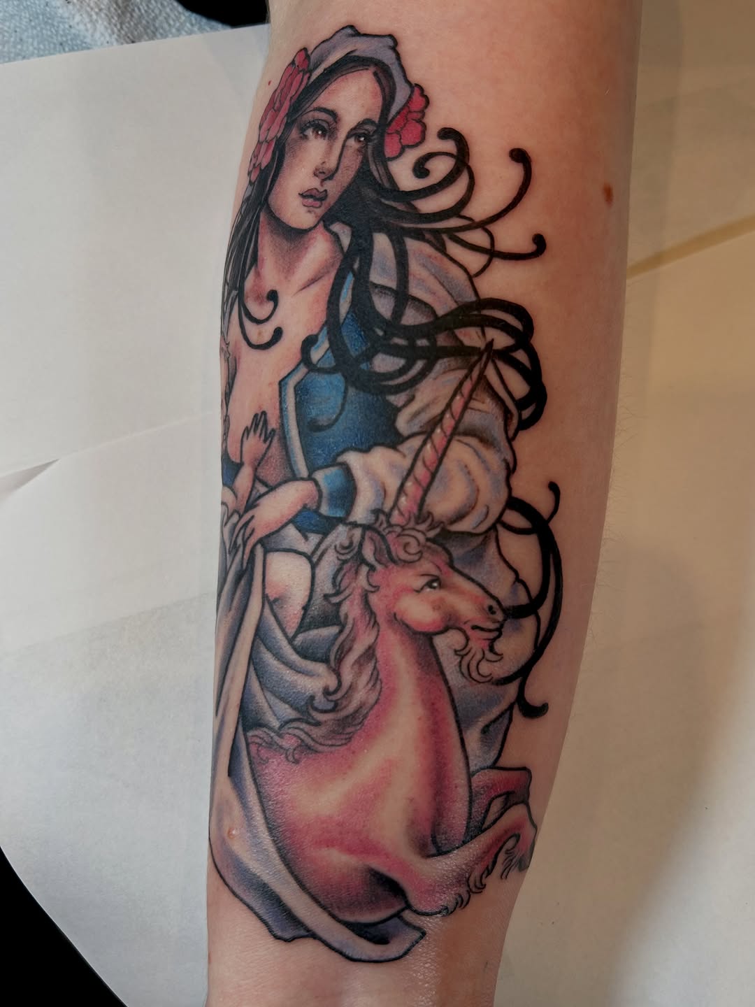 Tattoo by @justinweatherholtz — realism, neo_traditional