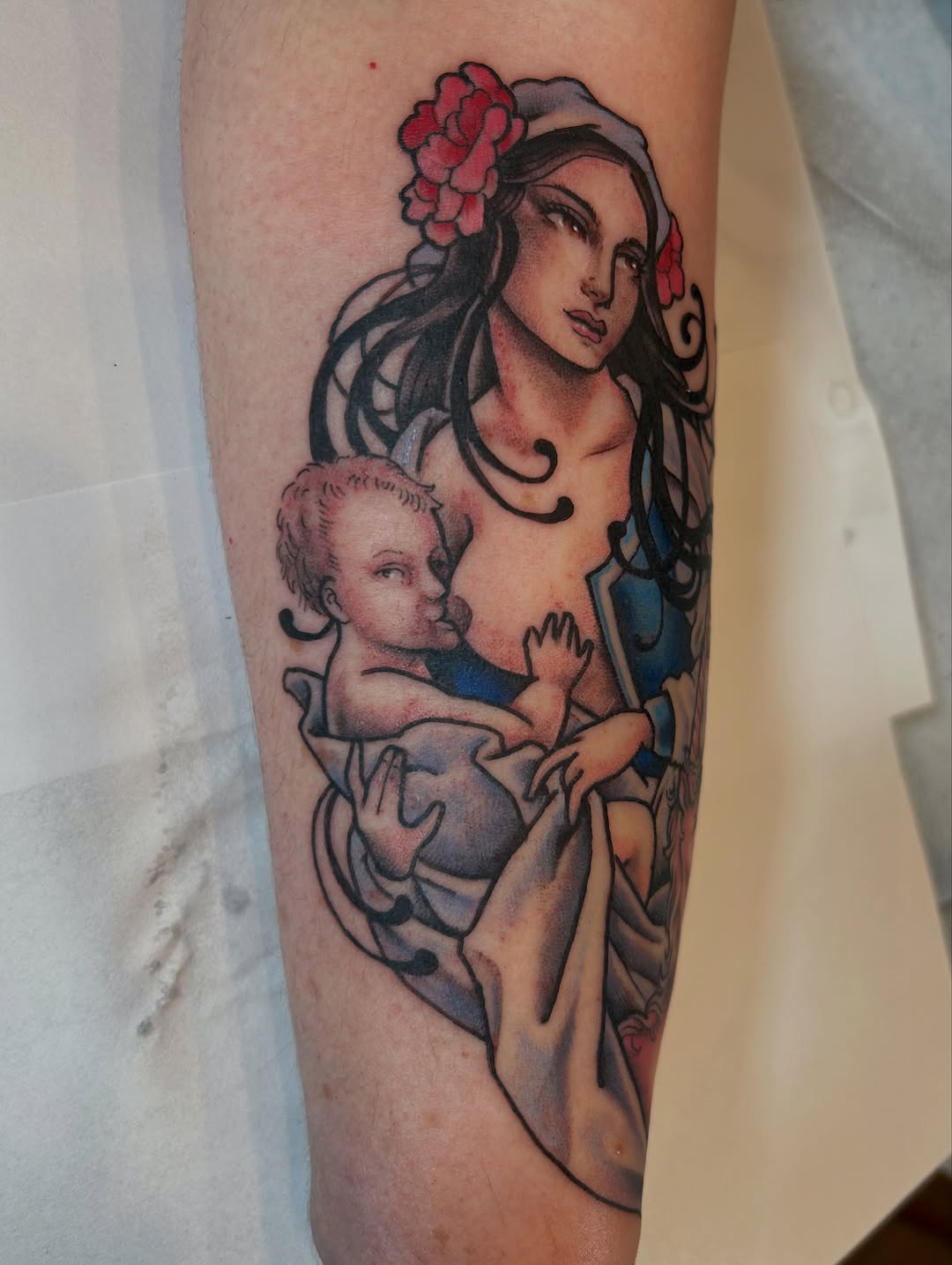 Tattoo by @justinweatherholtz — neo_traditional, realism