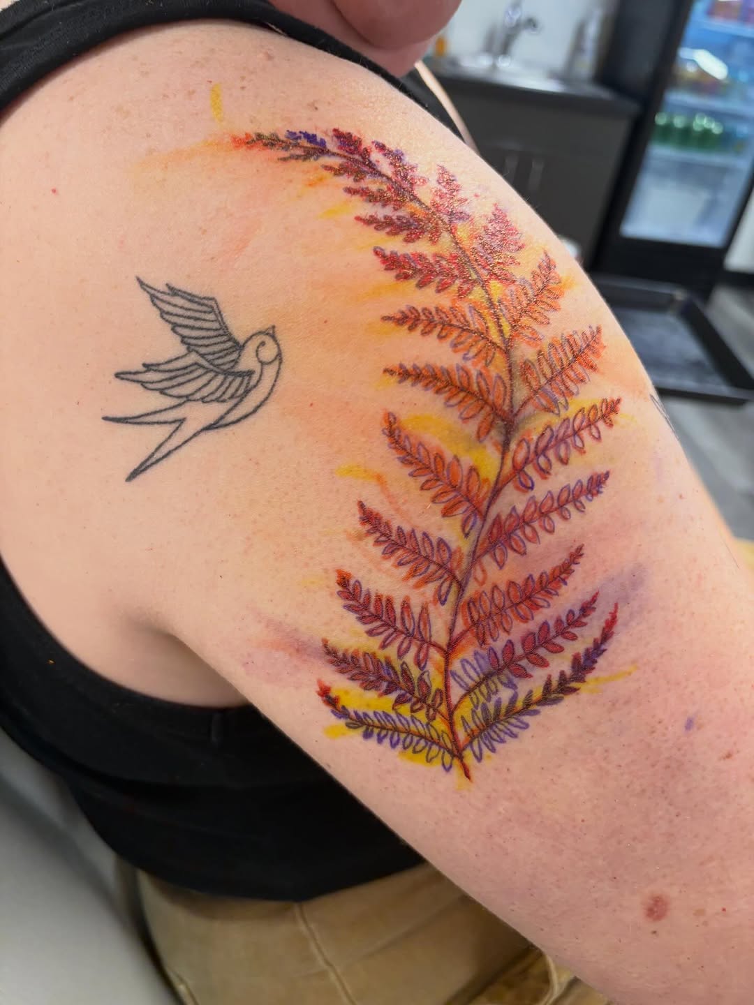Tattoo by @kiley.inks โ watercolor