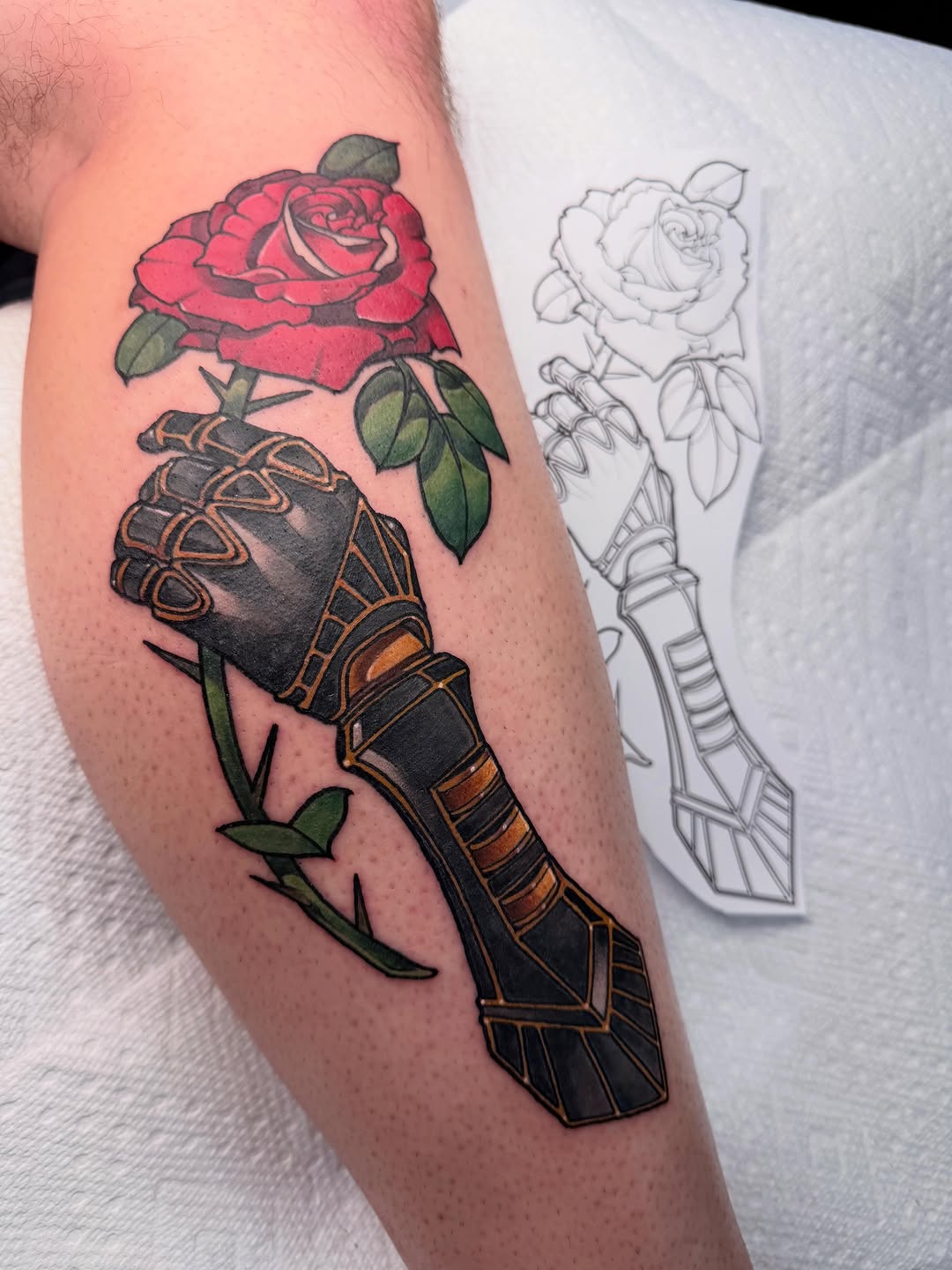 Tattoo by @thesleepyhahas — realism