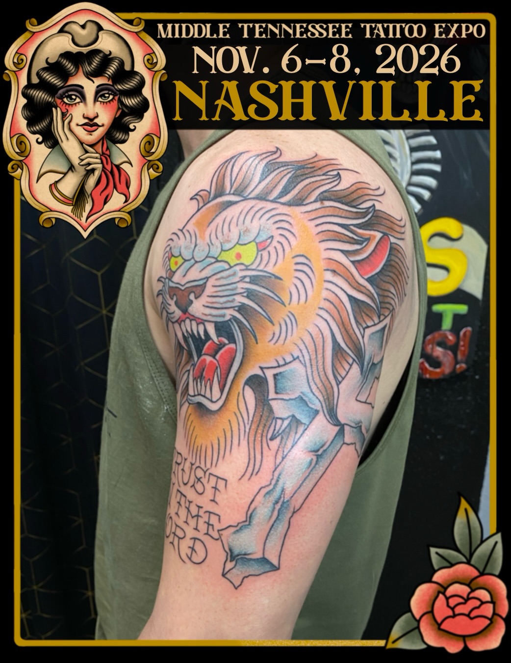 Tattoo by @camenglandtattoos — american_traditional, lettering_script