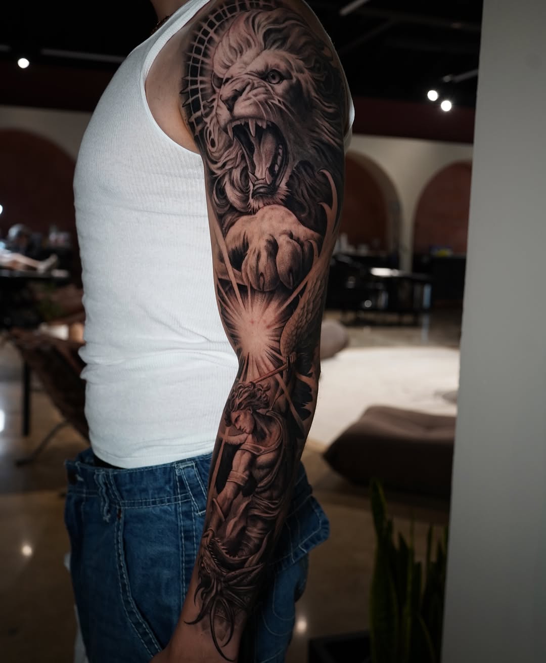 Tattoo by @tattoowithgrace — realism, black_and_grey