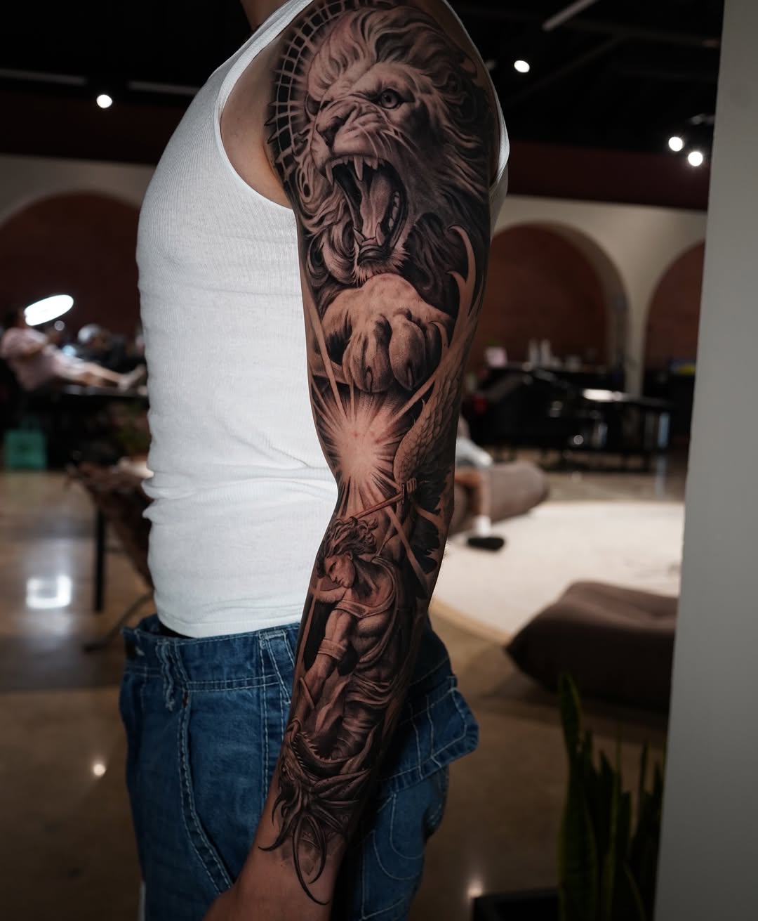 Tattoo by @tattoowithgrace — realism, black_and_grey