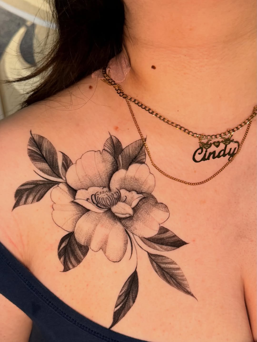 Tattoo by @inkszi — black_and_grey, illustrative