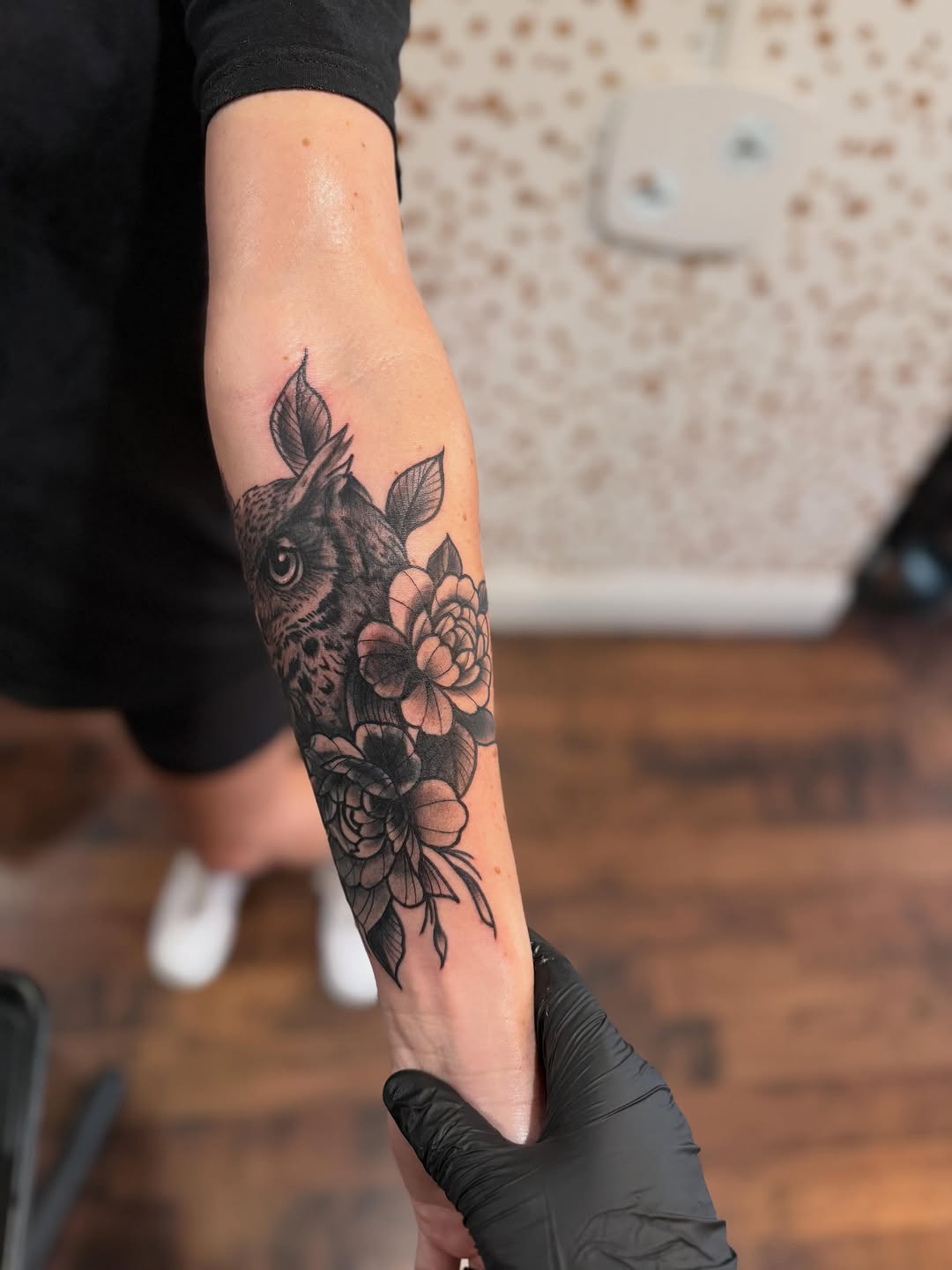 Tattoo by @tattoosbyrobbier โ black_and_grey, realism