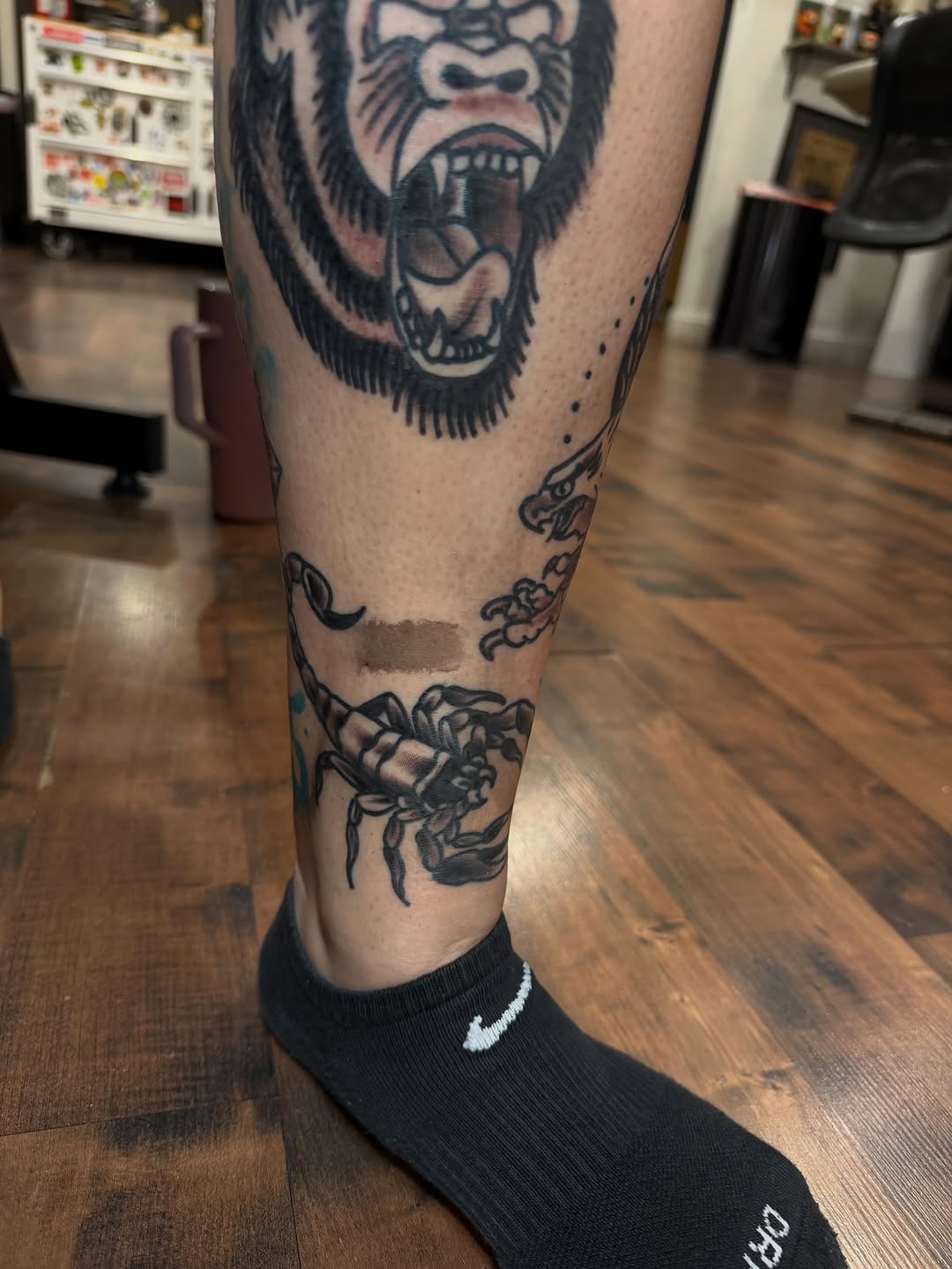 Tattoo by @tattoosbyrobbier โ american_traditional, black_and_grey
