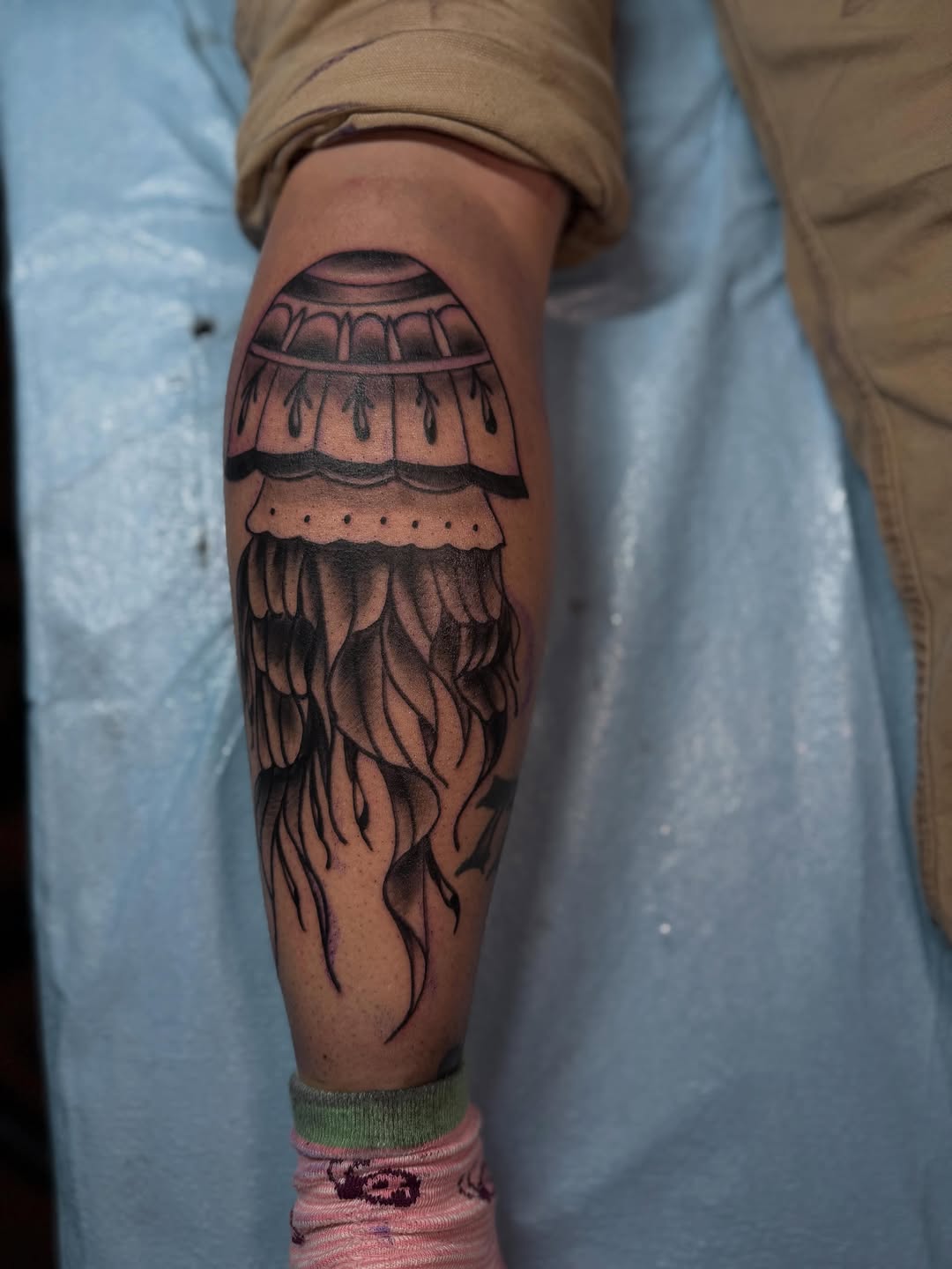 Tattoo by @tattoosbyrobbier โ american_traditional, black_and_grey