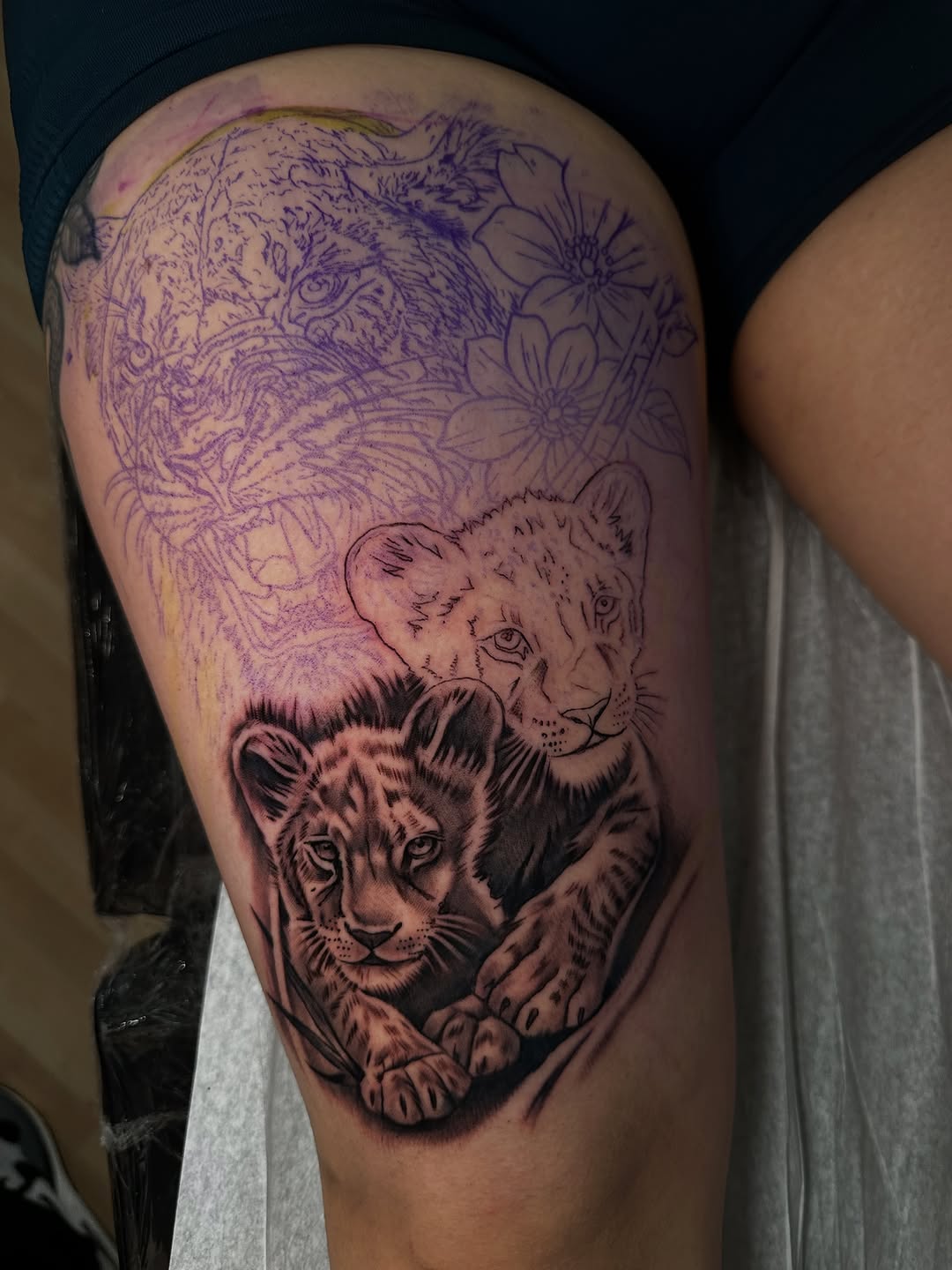 Tattoo by @artofshadow โ realism, black_and_grey