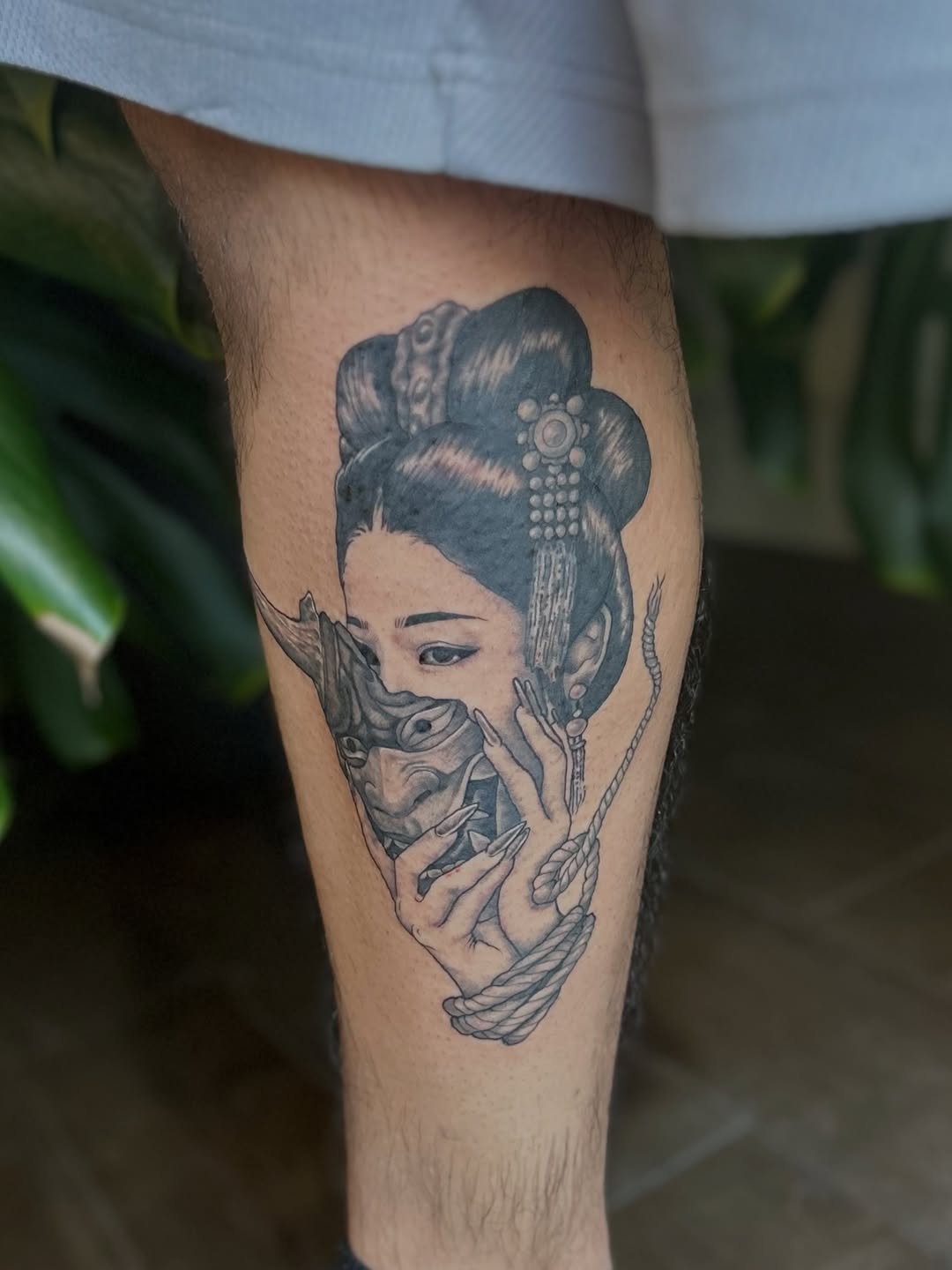Tattoo by @sarahransom.tattoos — realism, black_and_grey