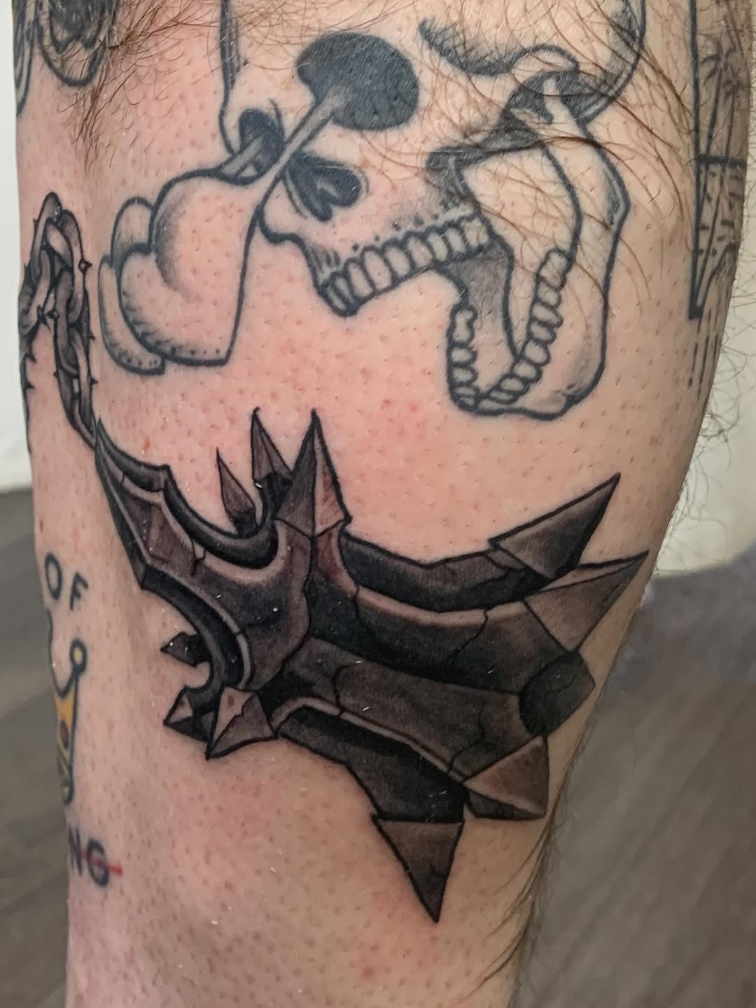 Tattoo by @tattoosbycourt — black_and_grey, realism