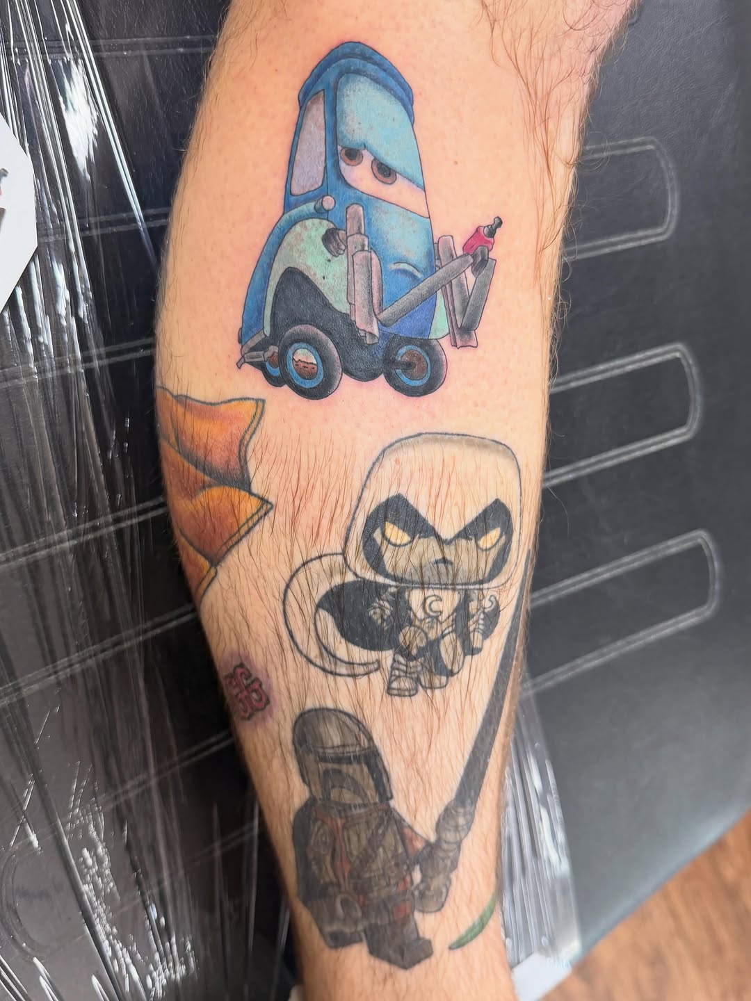 Tattoo by @kennacat_tattoos — illustrative, new_school