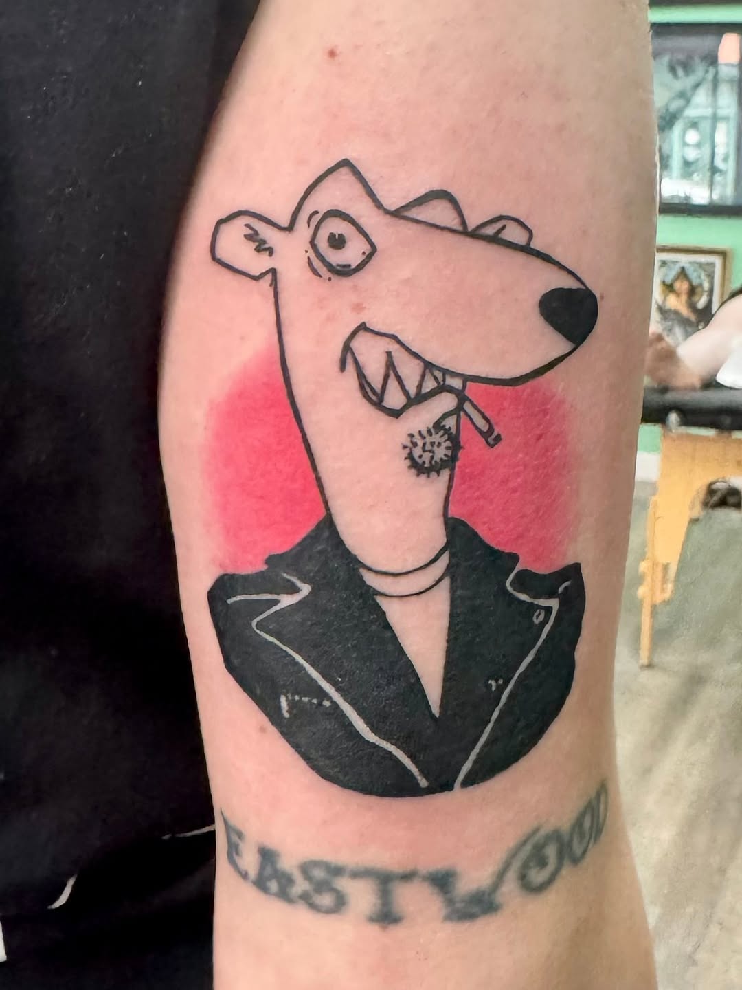 Tattoo by @kinghell73 — ignorant