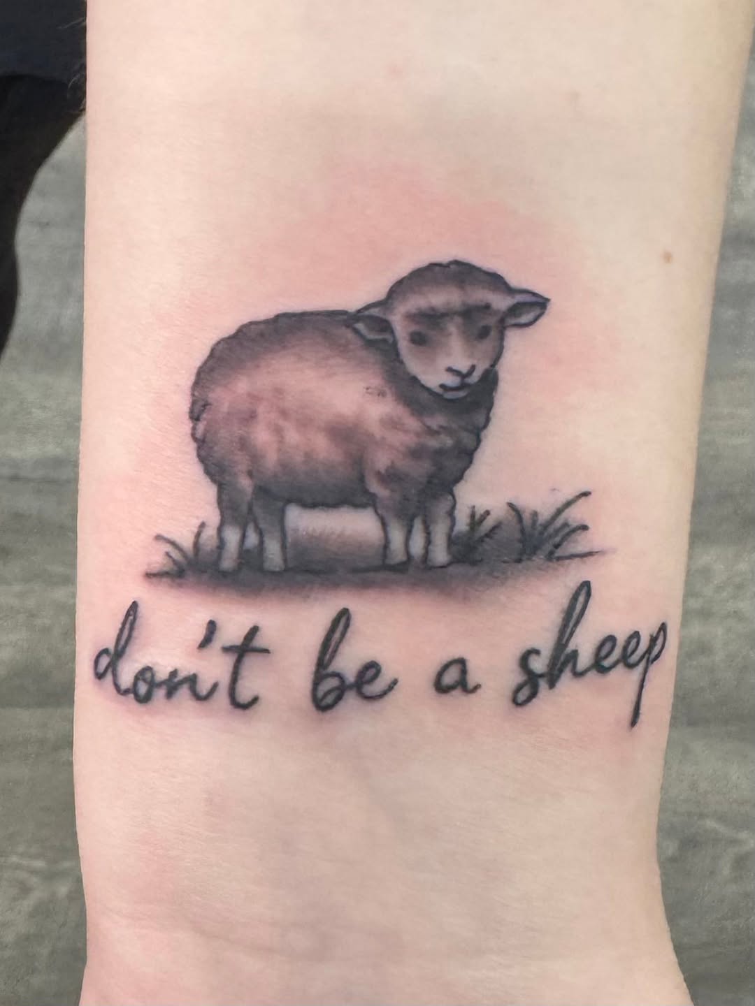 Tattoo by @kinghell73 — lettering_script