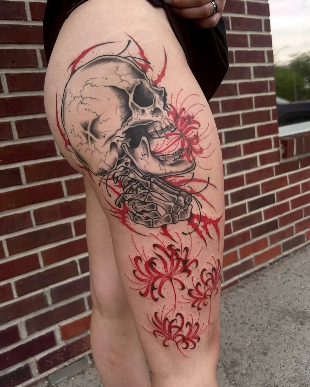 Tattoo by @heav3ntatts — dark_realism