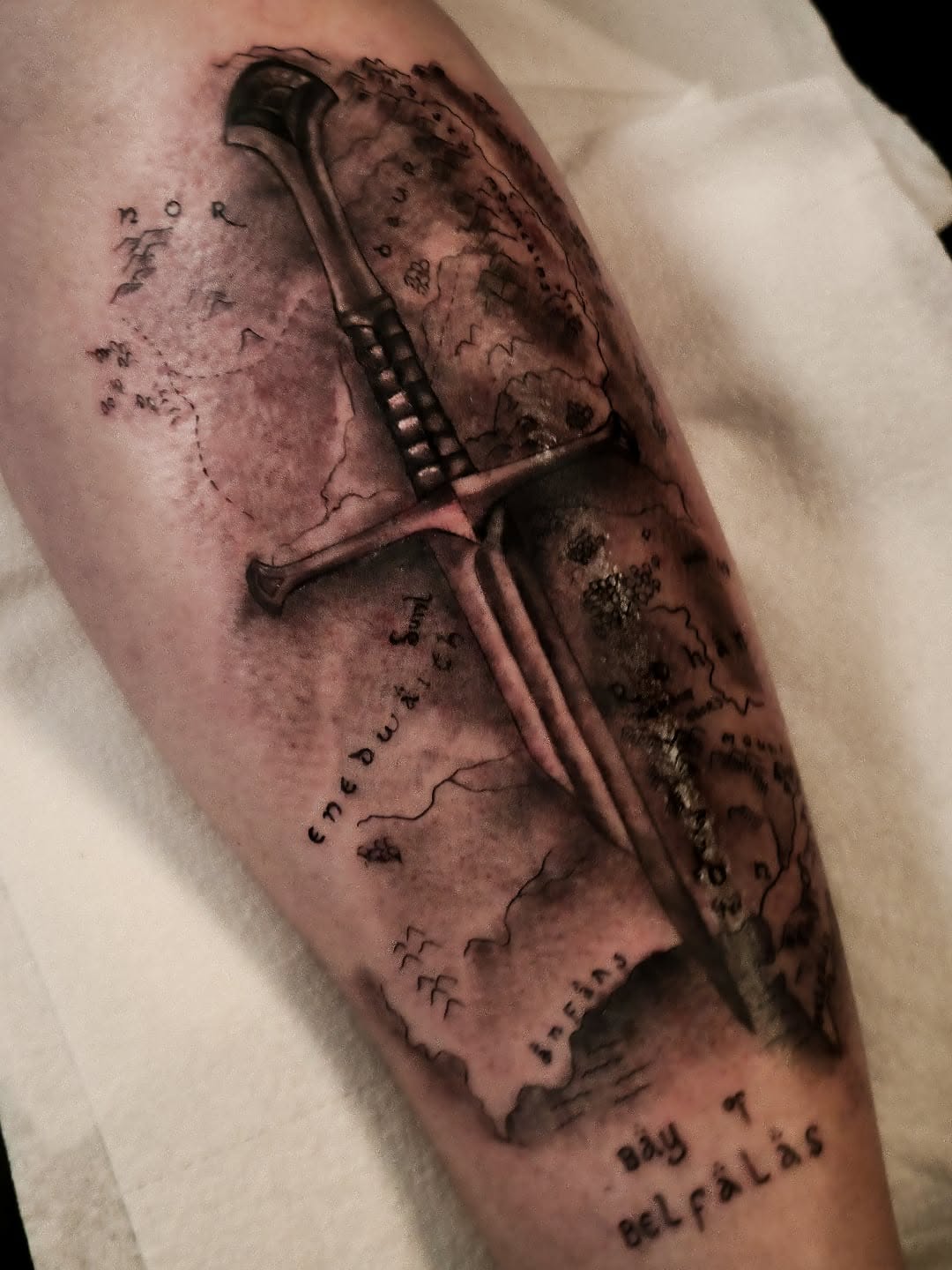 Tattoo by @ironmiketattoos — realism