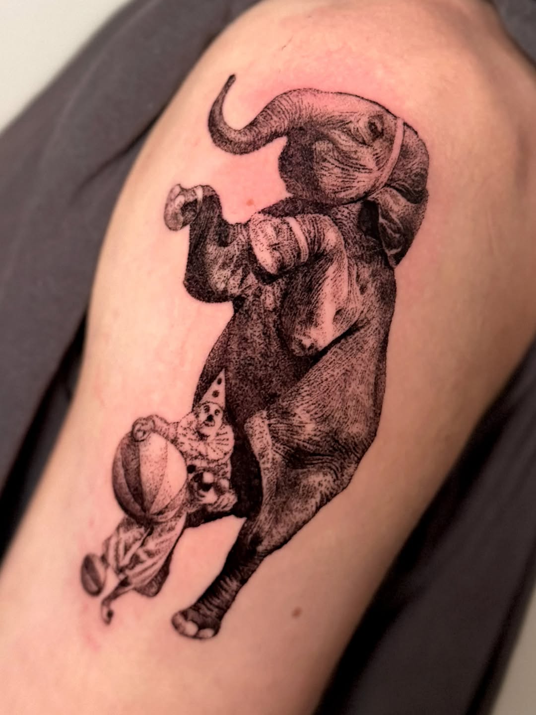 Tattoo by @redrooktattoo โ black_and_grey, realism