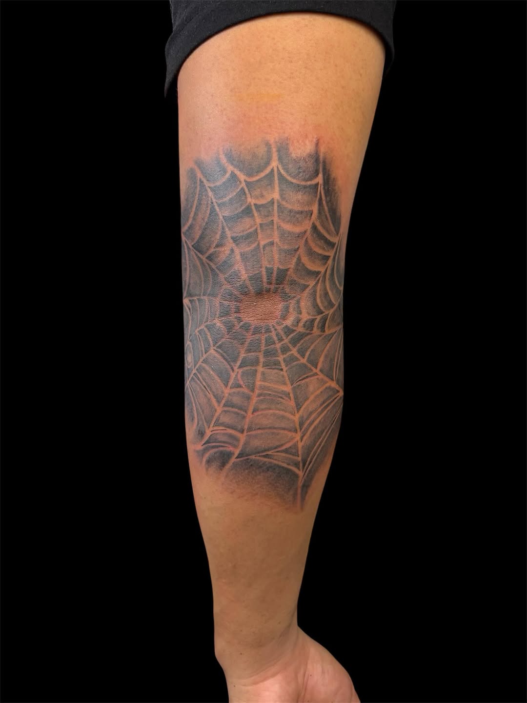 Tattoo by @inkwitatlas — blackwork, illustrative