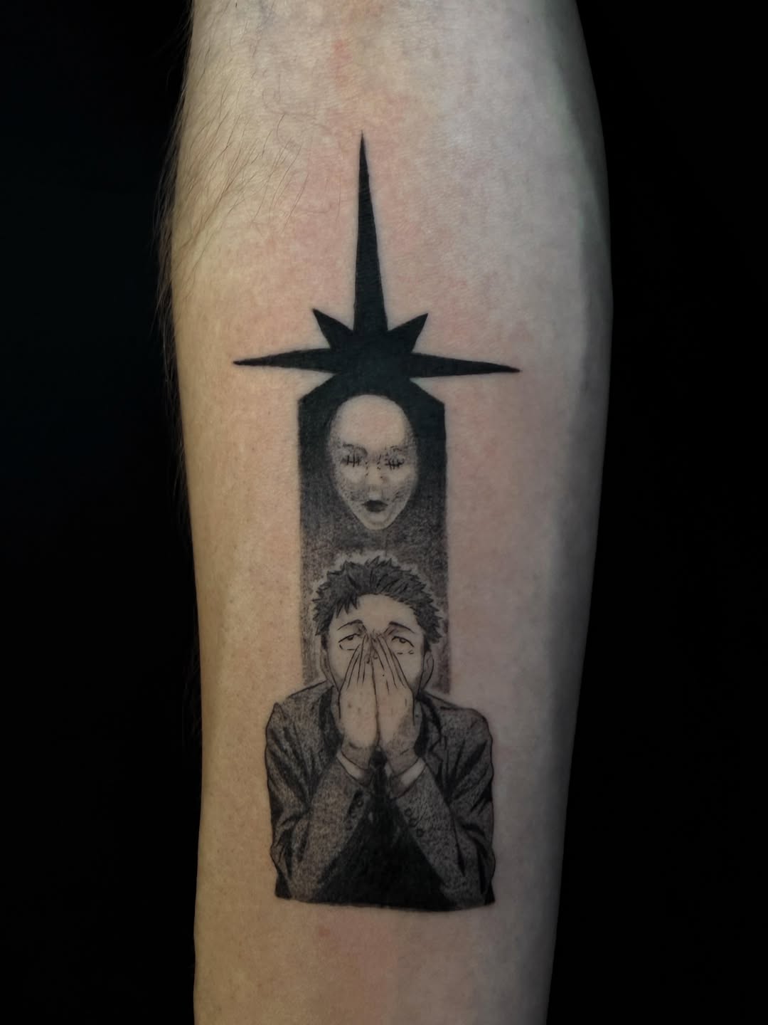 Tattoo by @tofuskintattoo β black_and_grey, realism
