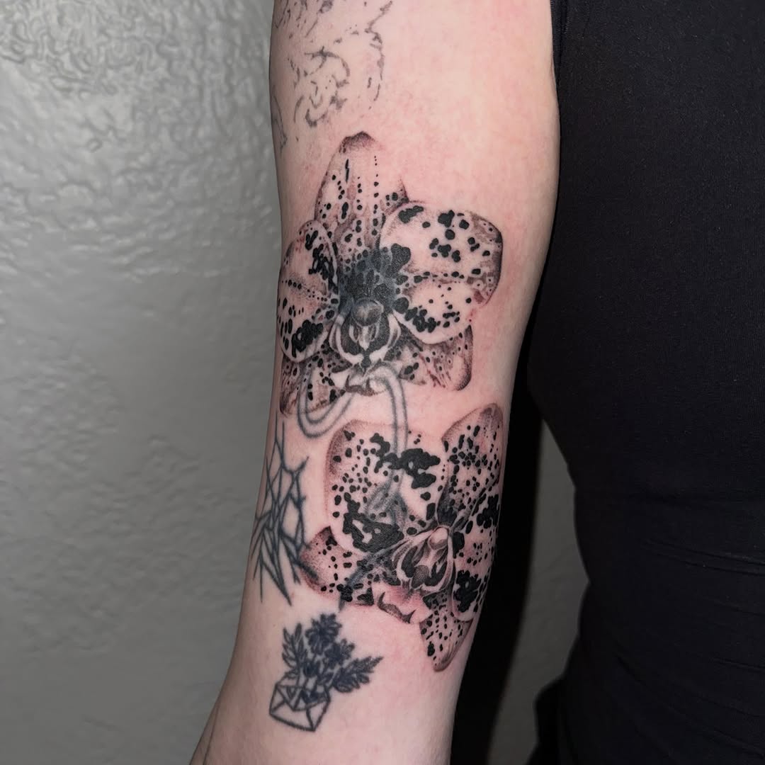 Tattoo by @tatxjoy — black_and_grey, realism