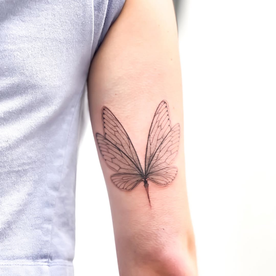 Tattoo by @banky7_tattooist — fine_line, black_and_grey