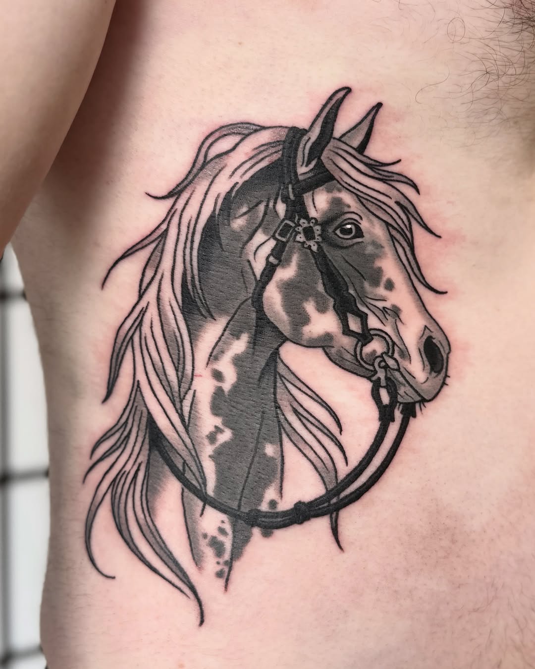 Tattoo by @niaink — black_and_grey, realism