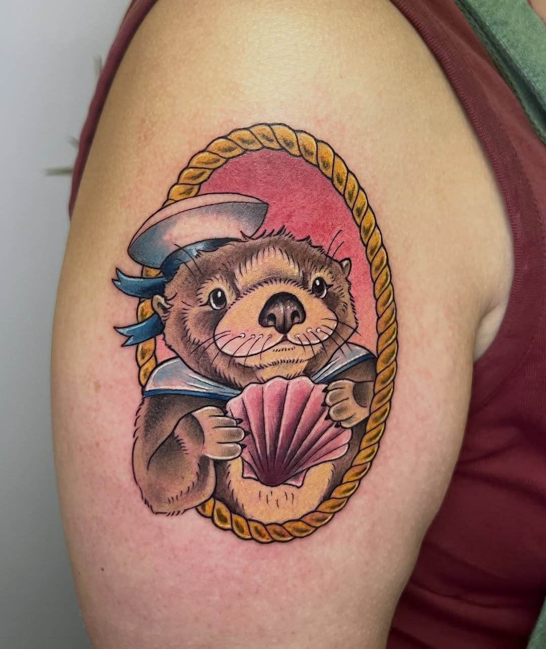 Tattoo by @shashonna — new_school