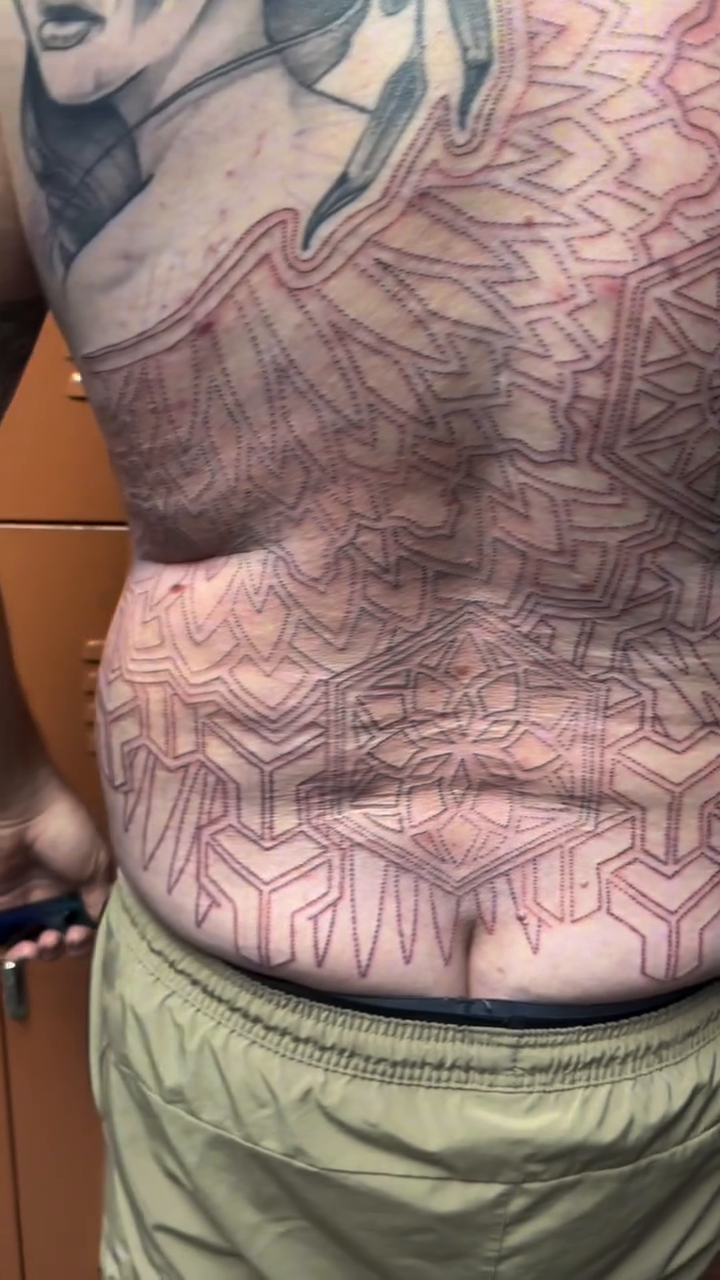 Tattoo by @edweird.art — geometric, ornamental