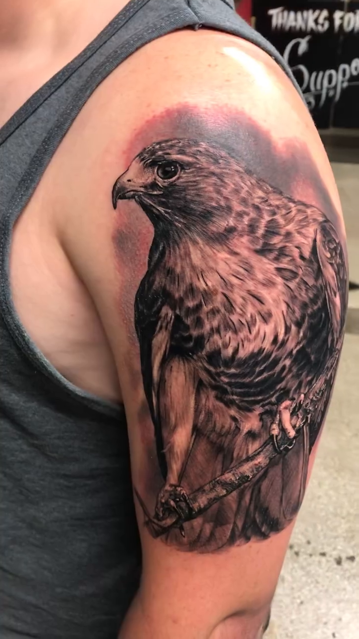 Tattoo by @morssuza — realism, black_and_grey