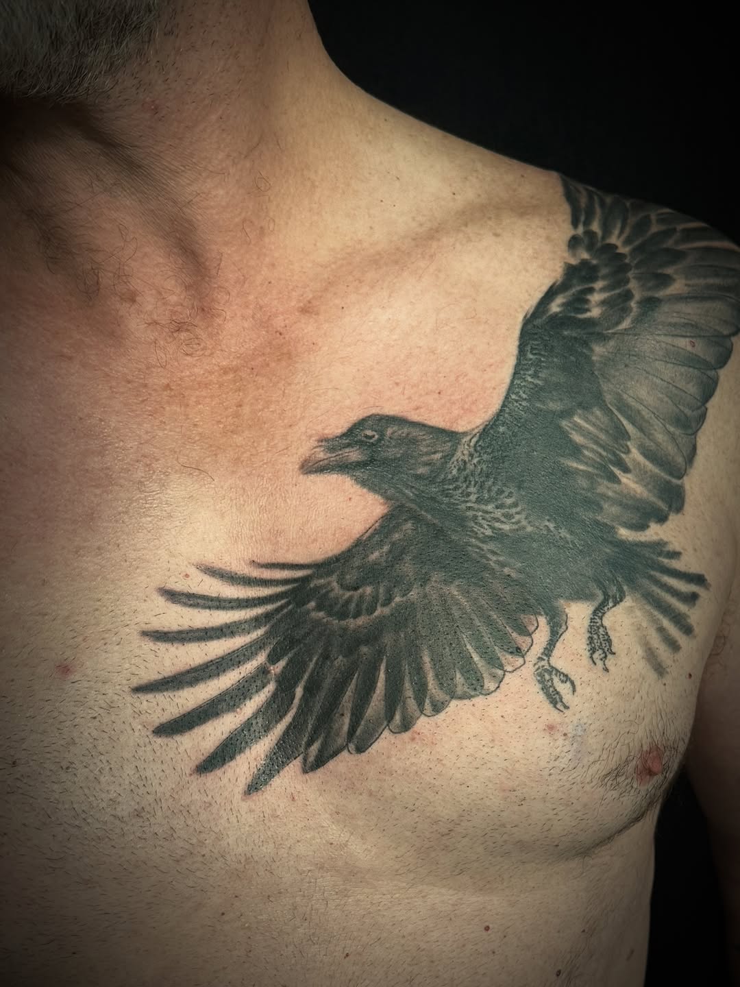 Tattoo by @catdaddytatz — realism, black_and_grey