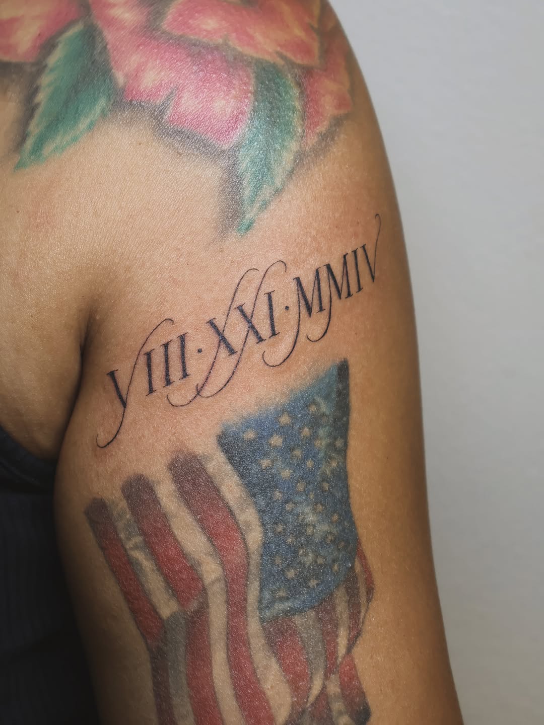 Tattoo by @divinebeautybarbyaly — lettering_script, realism