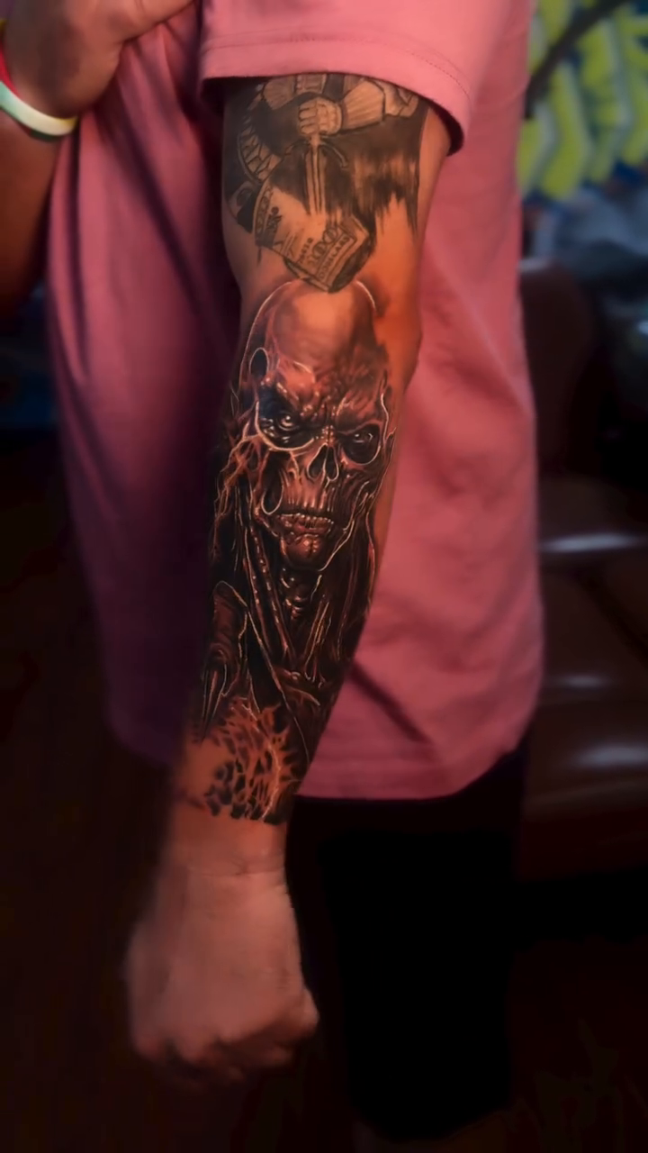 Tattoo by @gage.tattoo — black_and_grey, realism