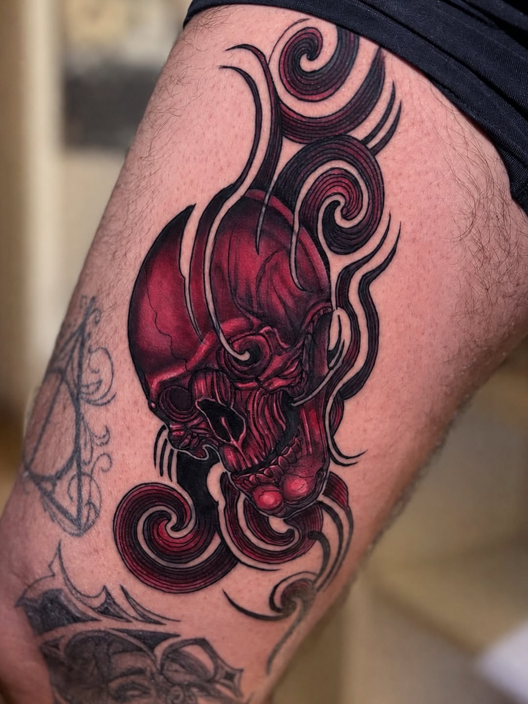 Tattoo by @ghostlyinktattoos — dark_realism