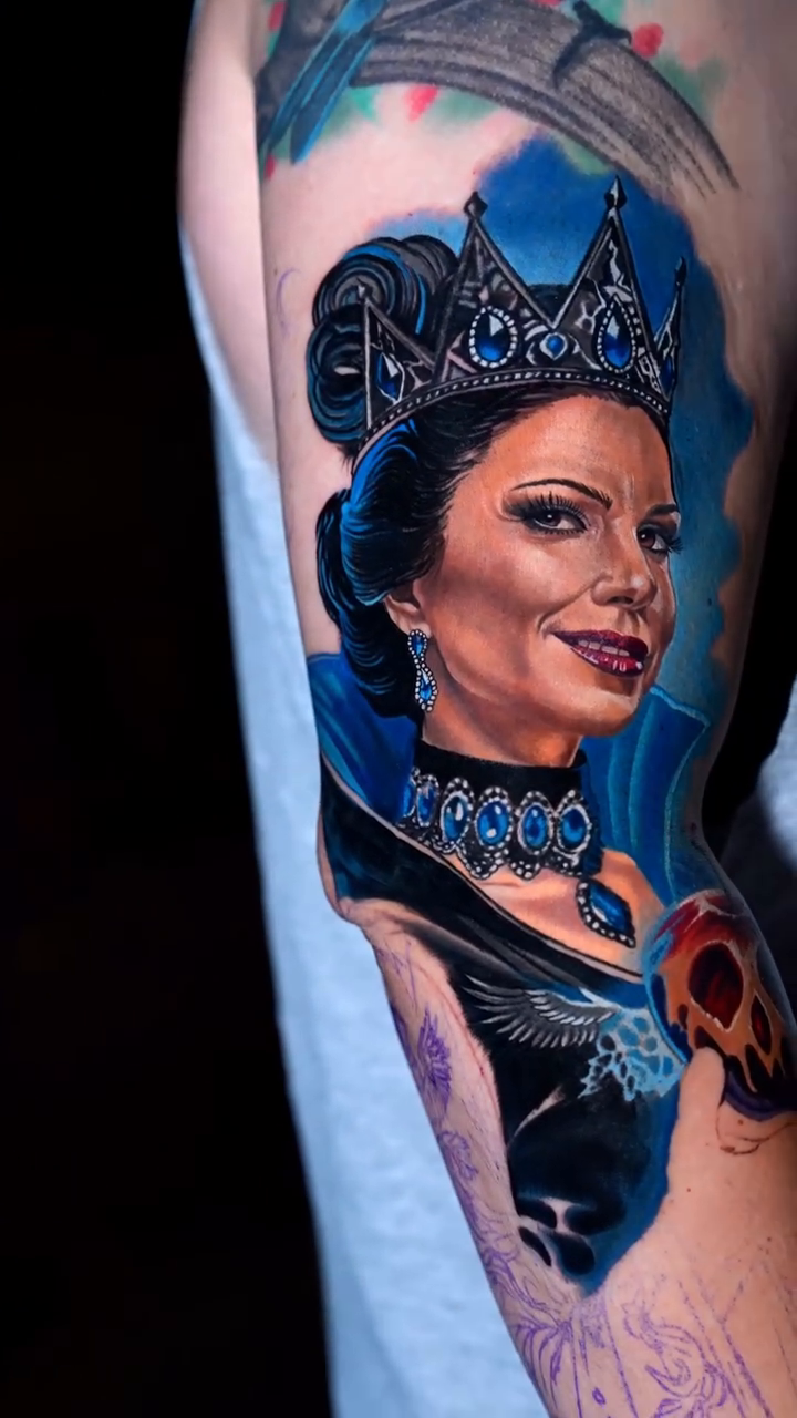 Tattoo by @frank_tattoo_arts — realism, dark_realism