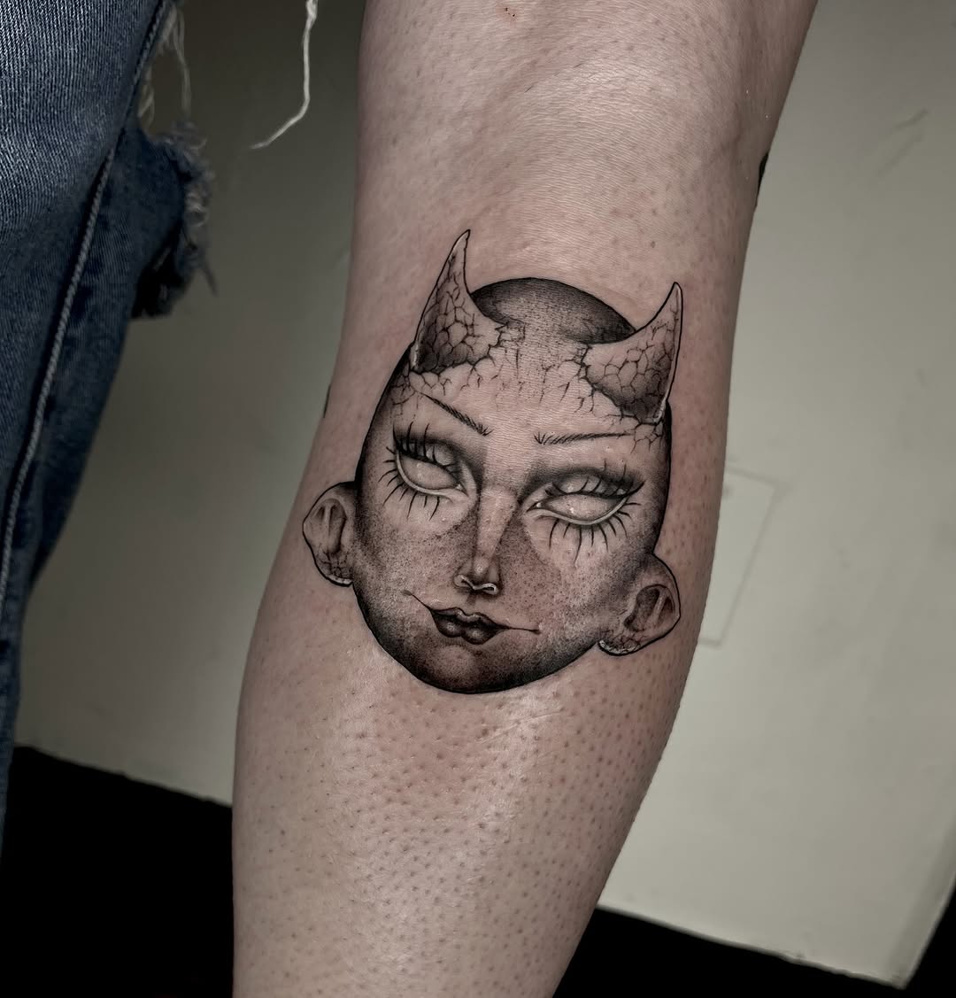 Tattoo by @marticia.tats — dark_realism, illustrative
