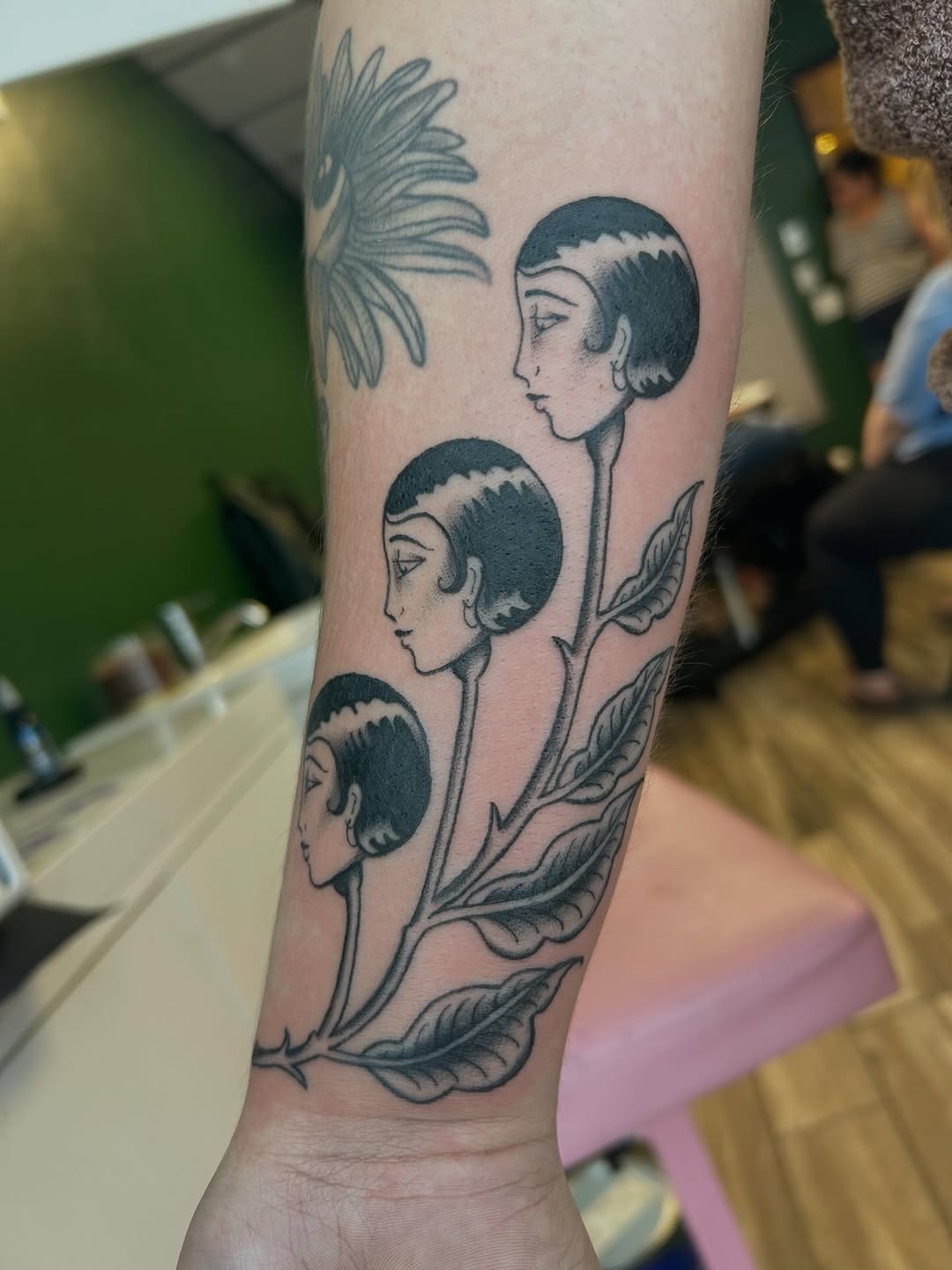 Tattoo by @nellycattattoos โ illustrative, blackwork