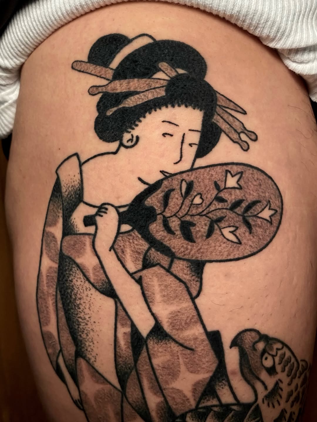 Tattoo by @cluelesstattoos — japanese_irezumi, illustrative