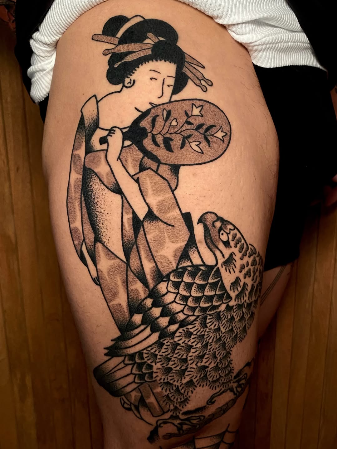 Tattoo by @cluelesstattoos — japanese_irezumi, illustrative