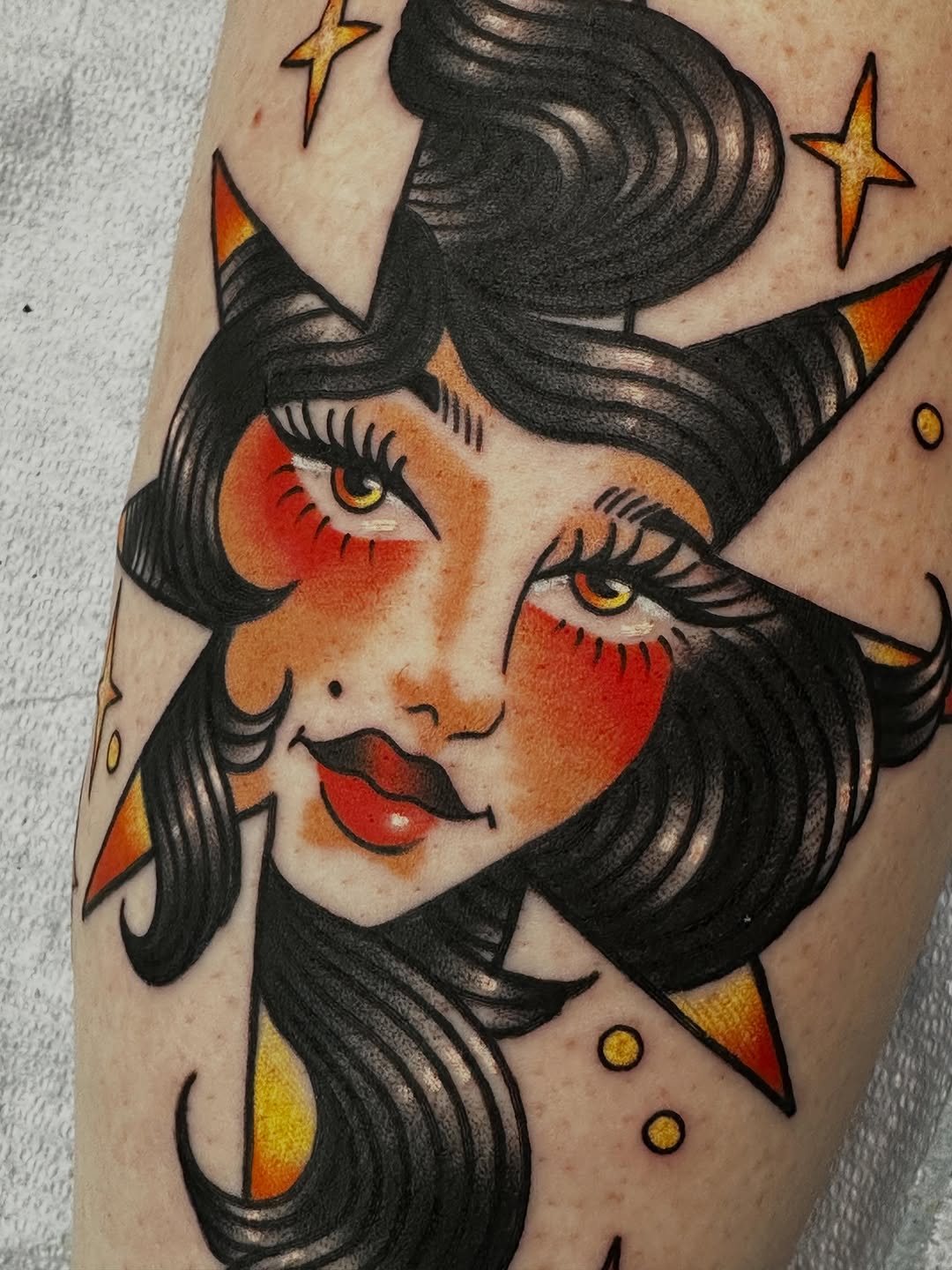 Tattoo by @sammystormtattoo — american_traditional