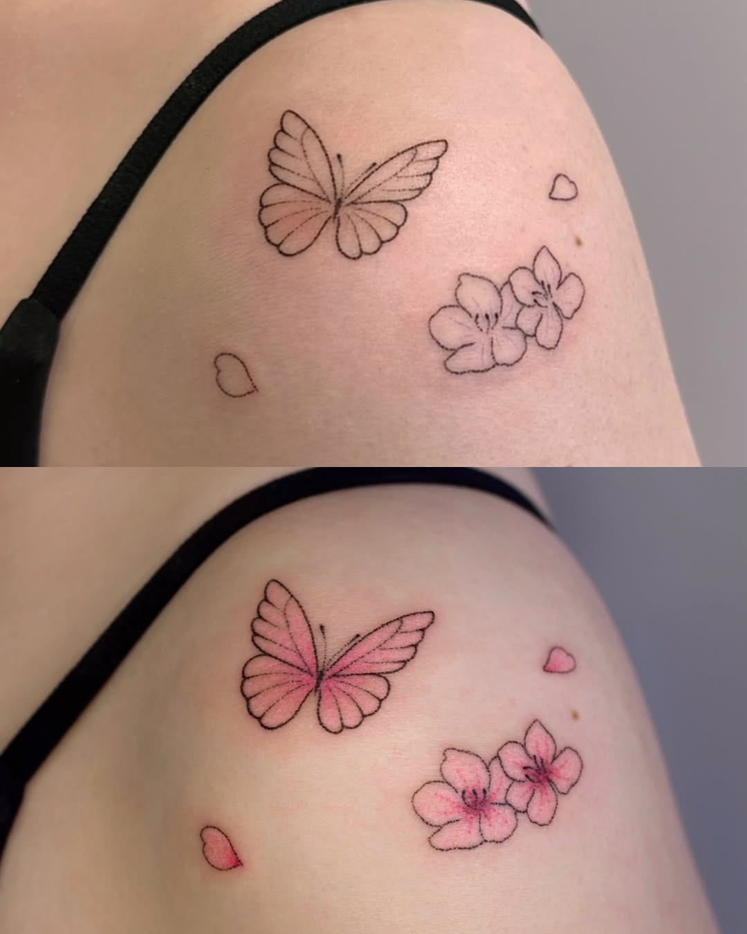 Tattoo by @elsietattoo — fine_line, watercolor