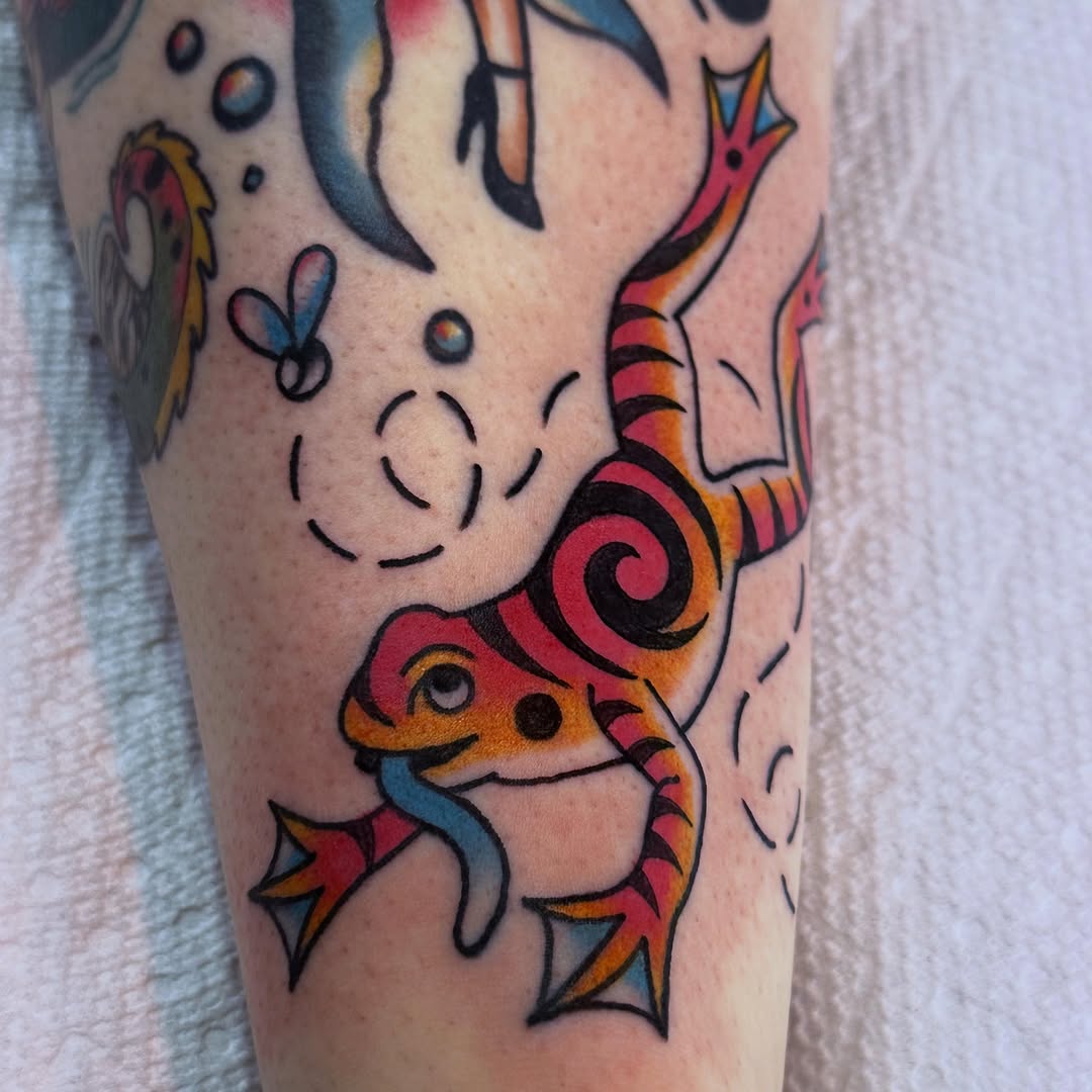 Tattoo by @wolfkieltattoos — american_traditional, illustrative