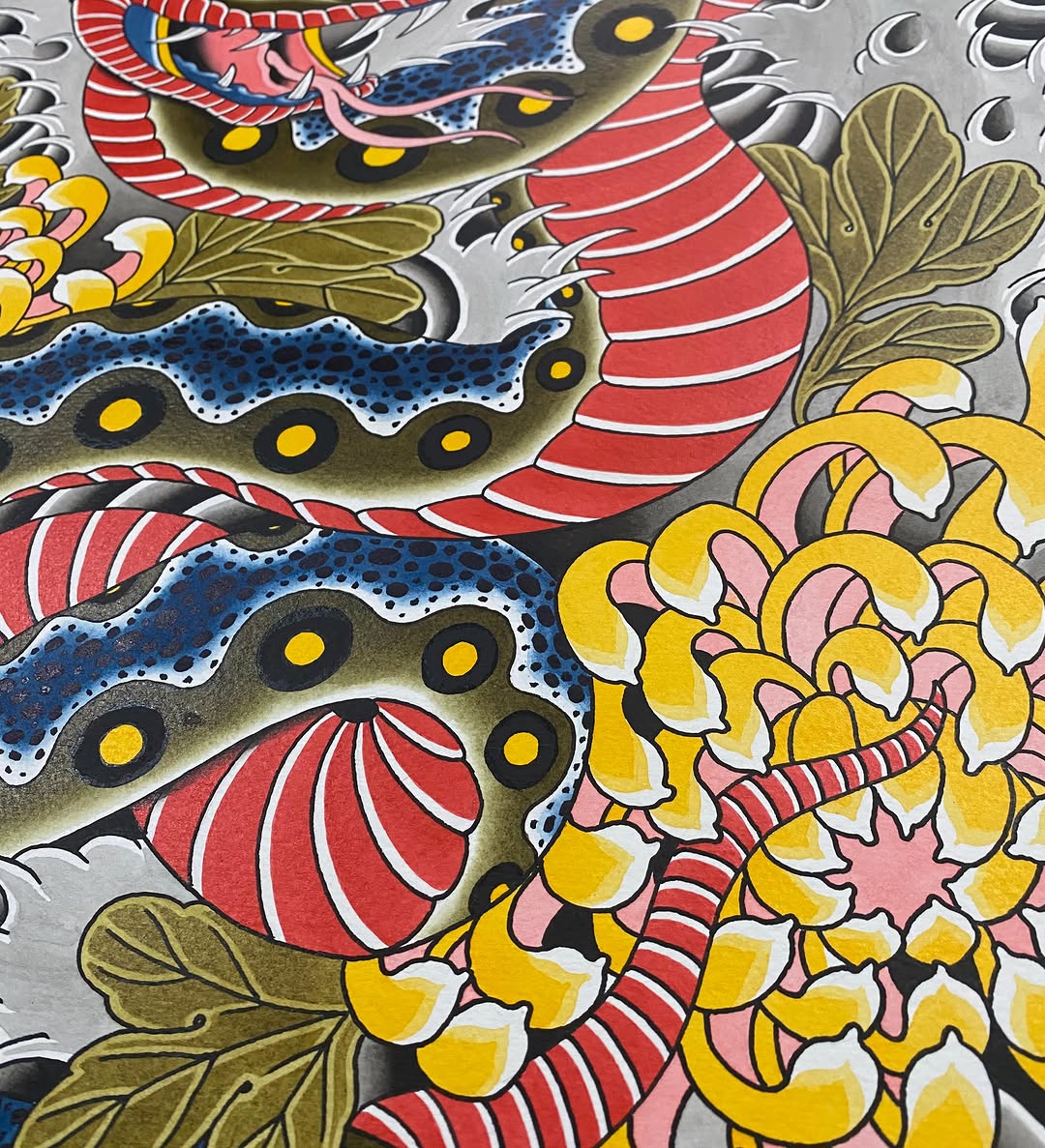 Tattoo by @snakedaggerose — japanese_irezumi