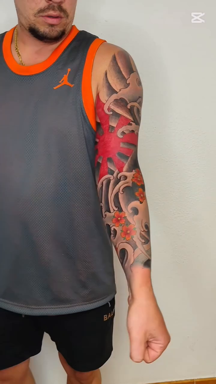 Tattoo by @martinatattoolanzarote — japanese_irezumi, black_and_grey