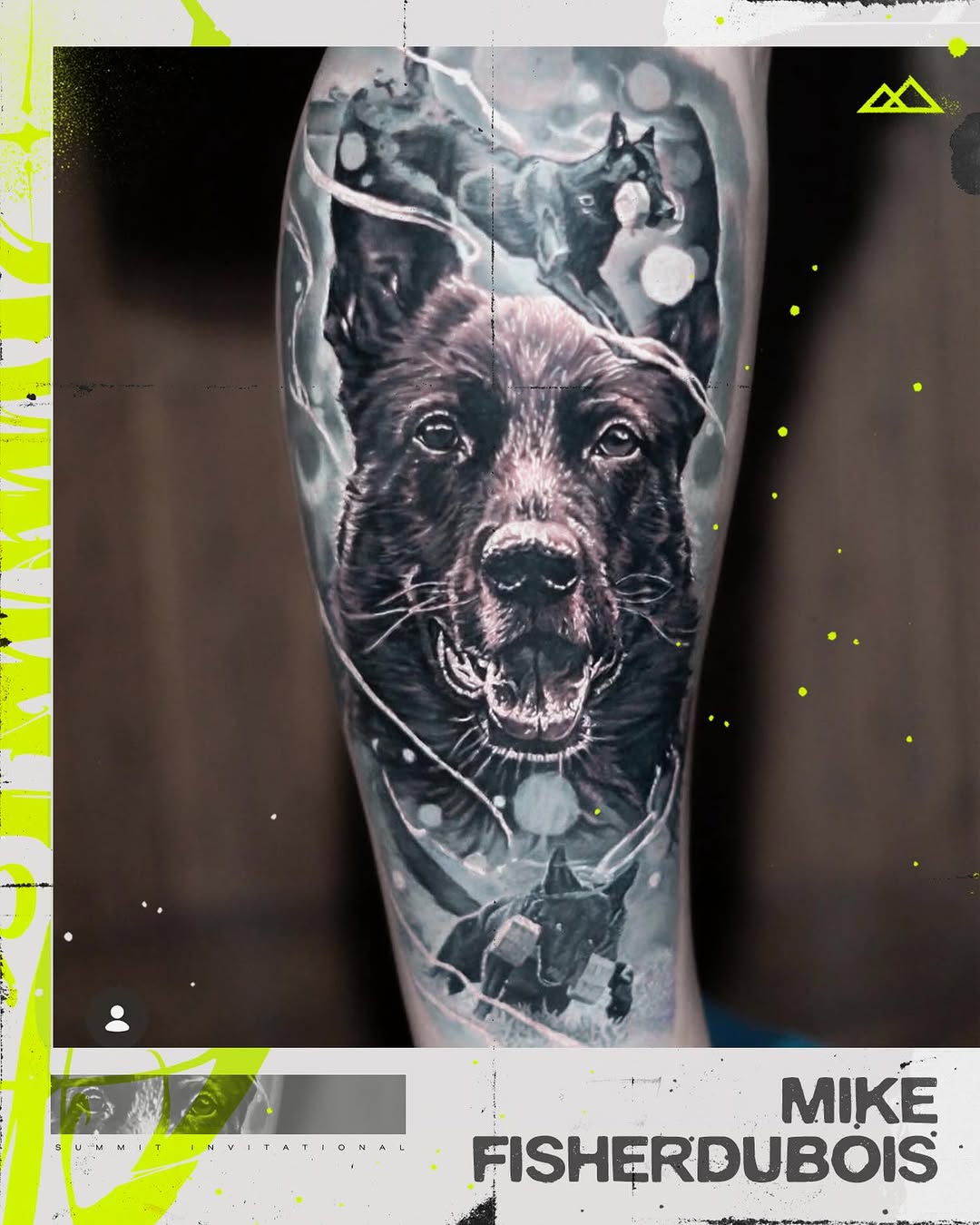 Tattoo by @mike.fd.tattoos — realism, black_and_grey